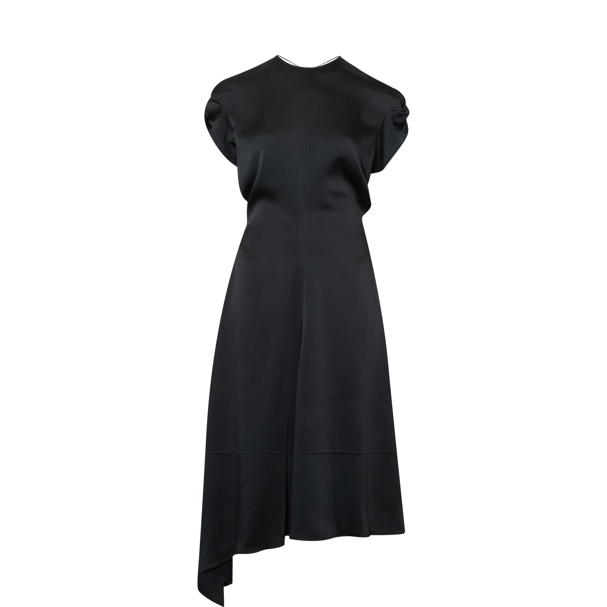 Twist Shoulder Dress