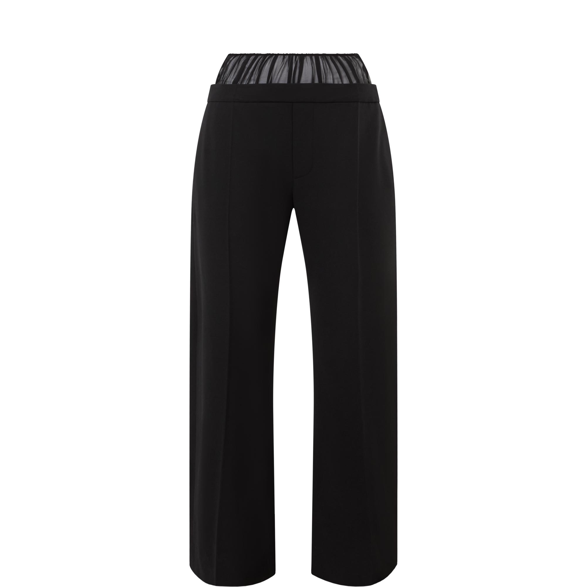 Sheer Panel Trousers