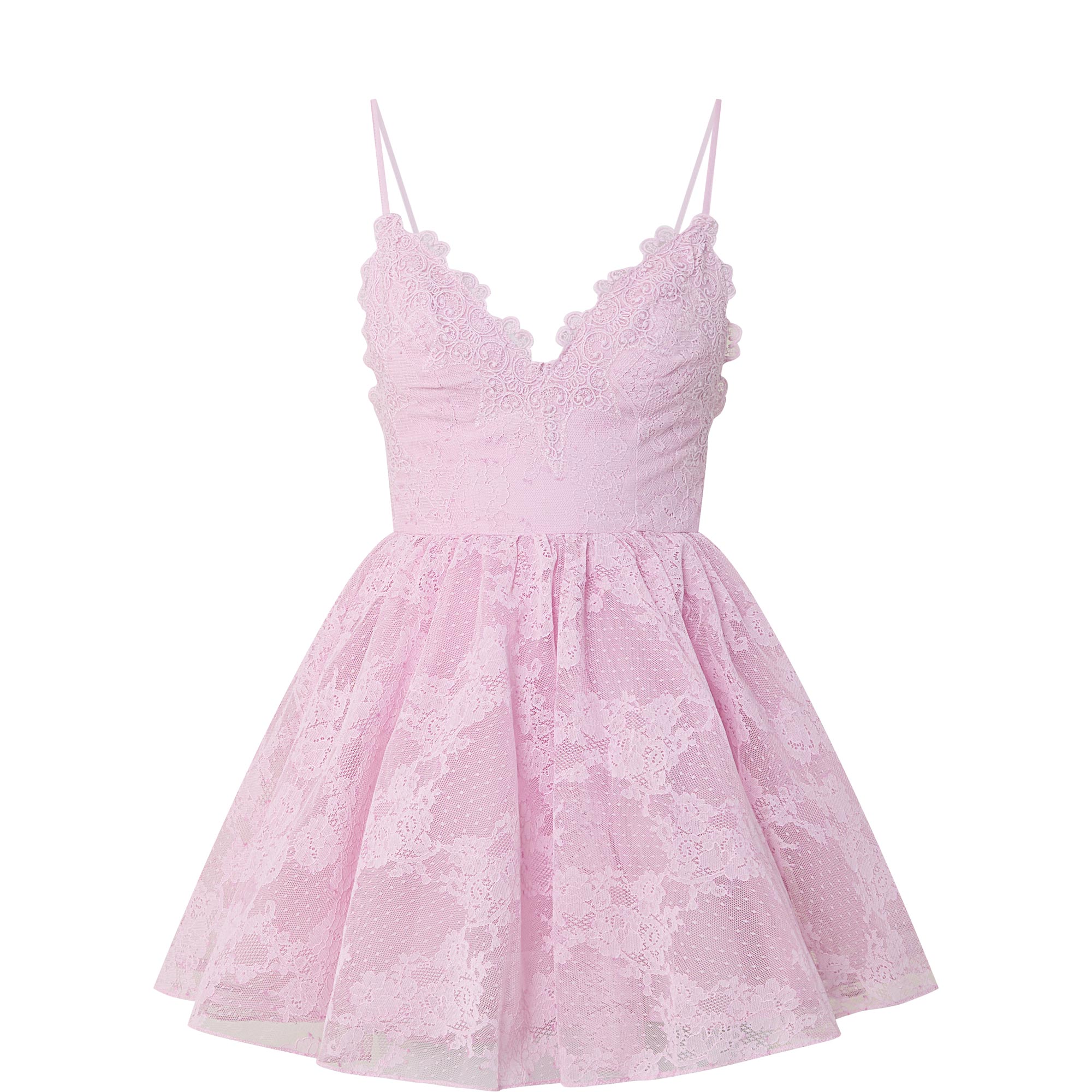 Orelia Lace Mini Dress