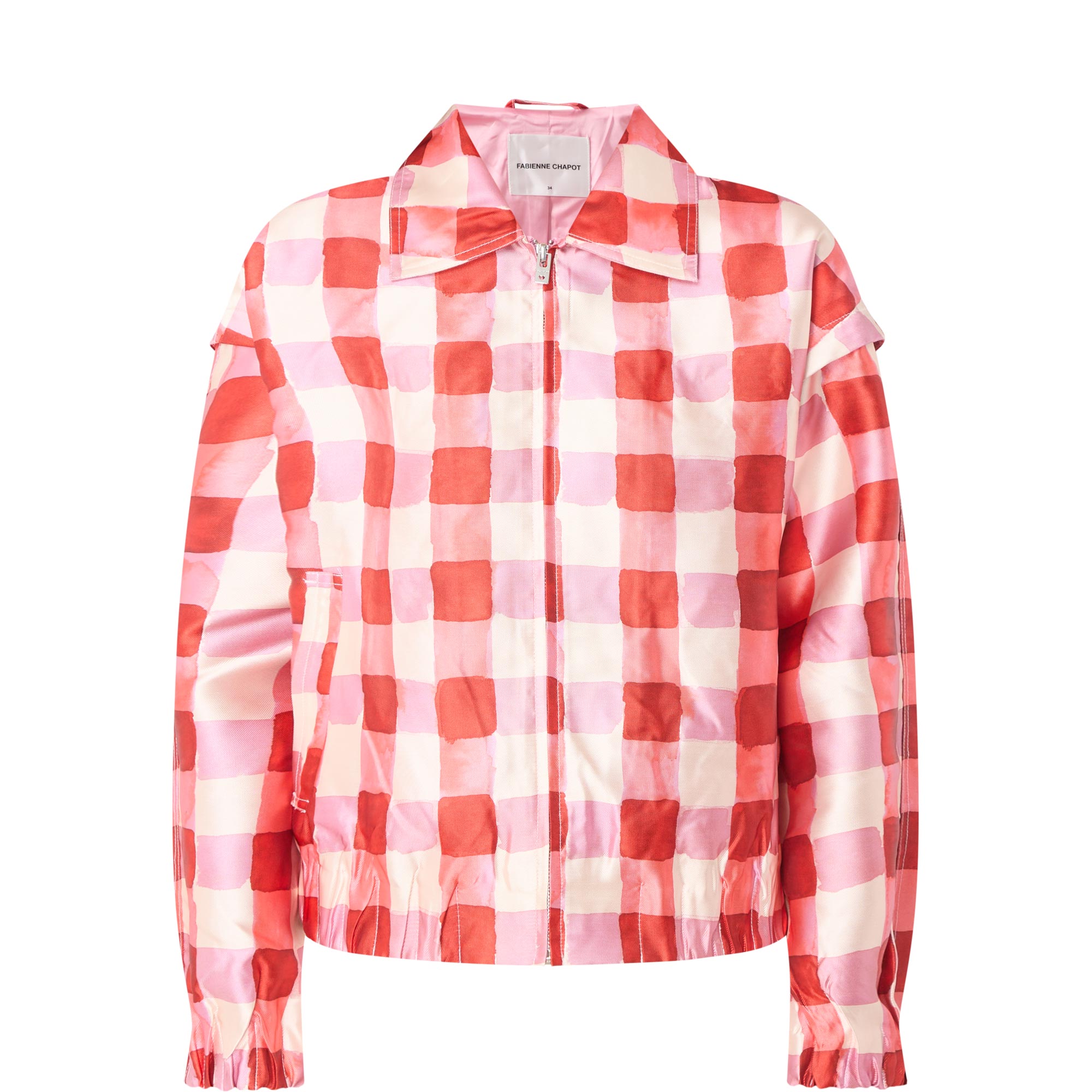 Jay Check Bomber Jacket