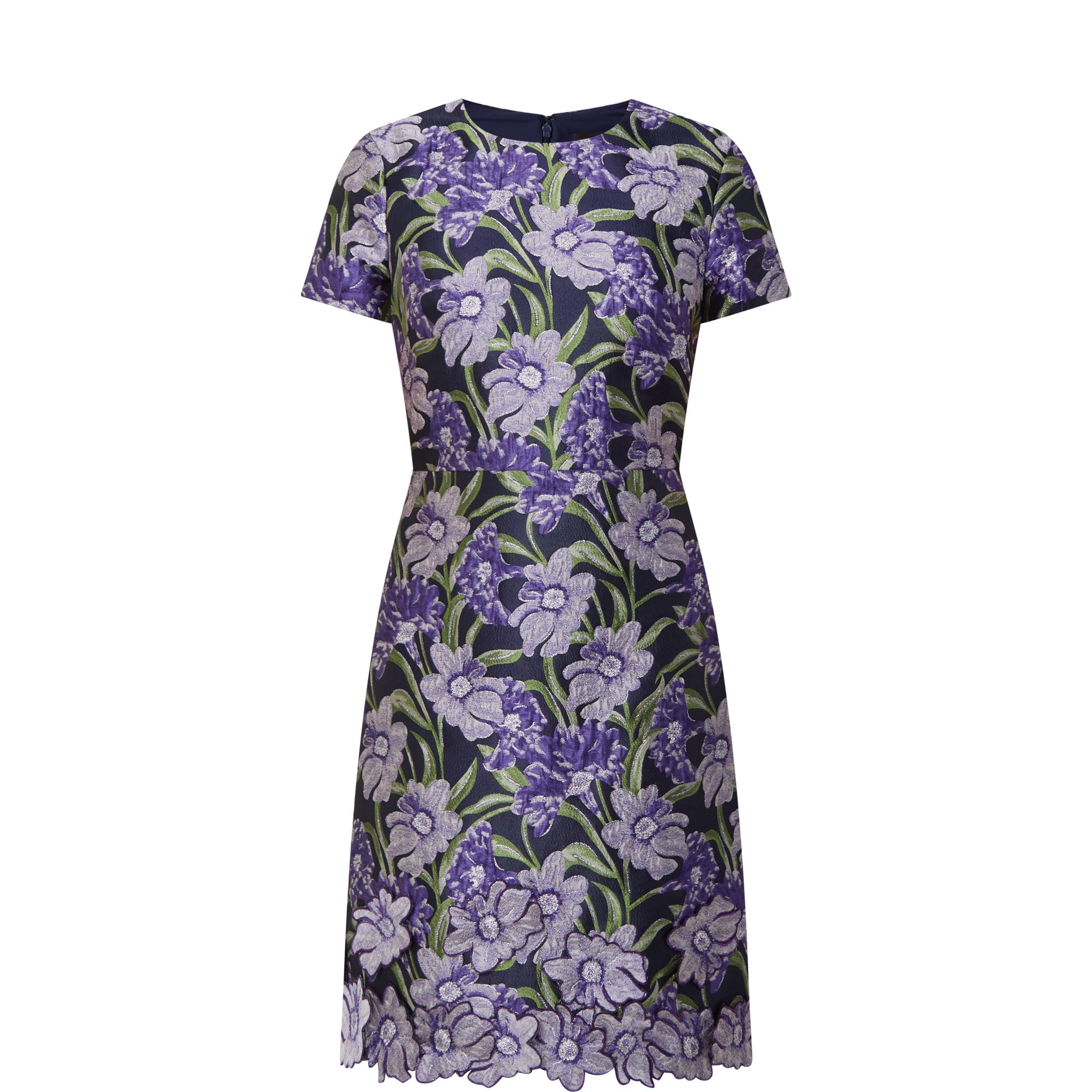 Serenza Jacquard Mini Dress