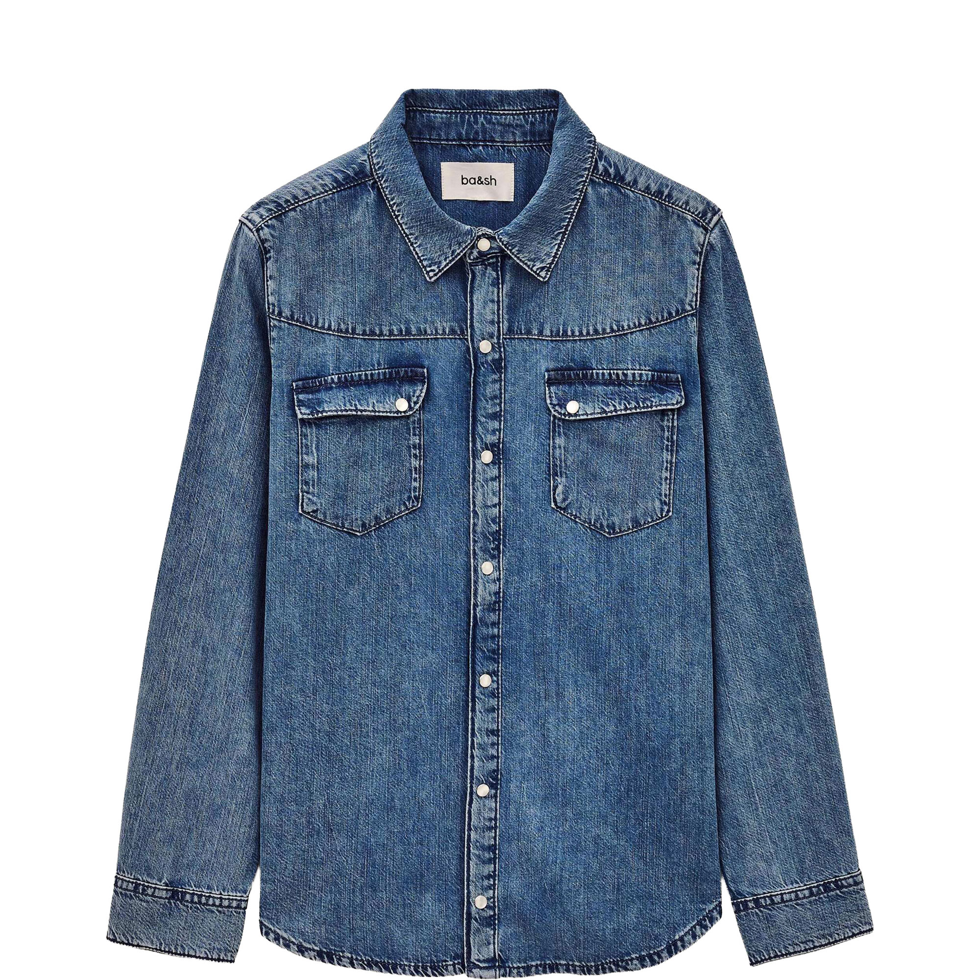 Adali Patch Pocket Denim Shirt