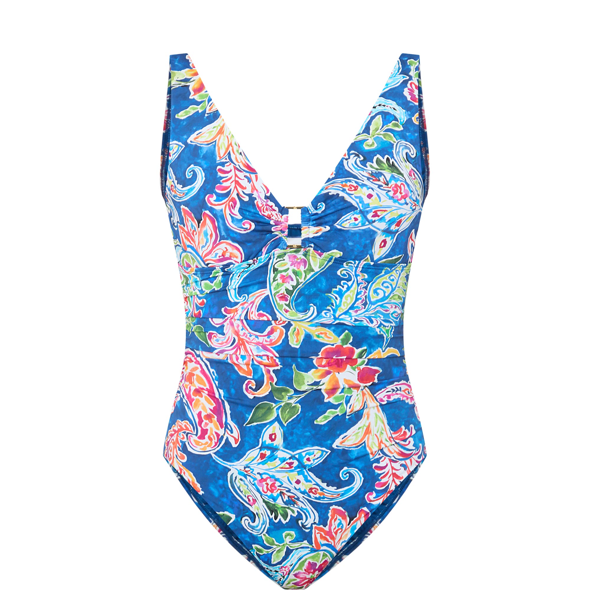 Floral Paisley One-Piece Swimsuit