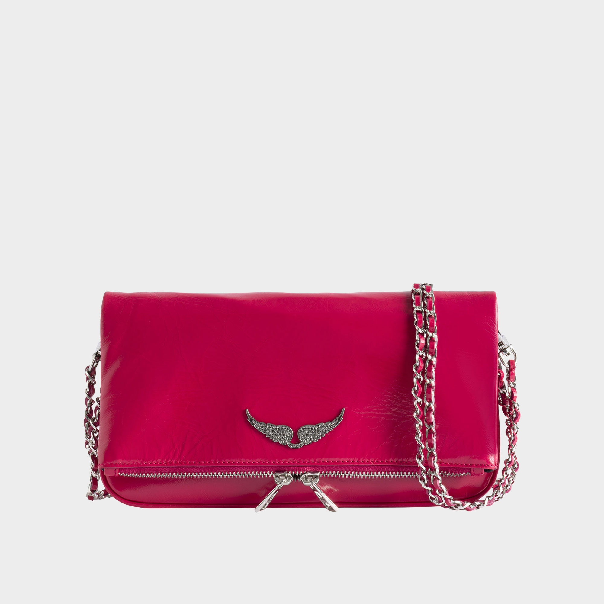 Rock Vintage Patent Clutch