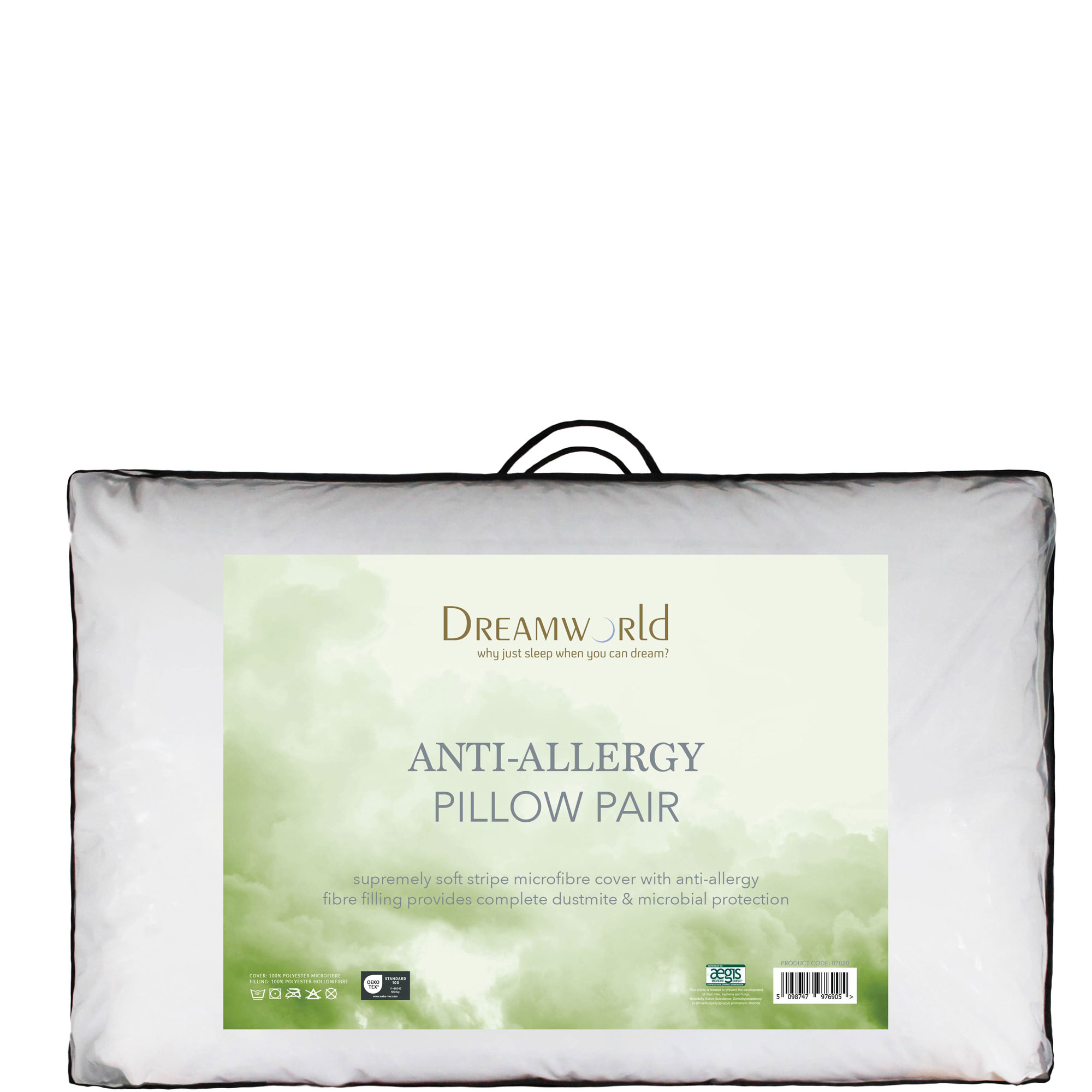 Anti Allergy Pillow Pair