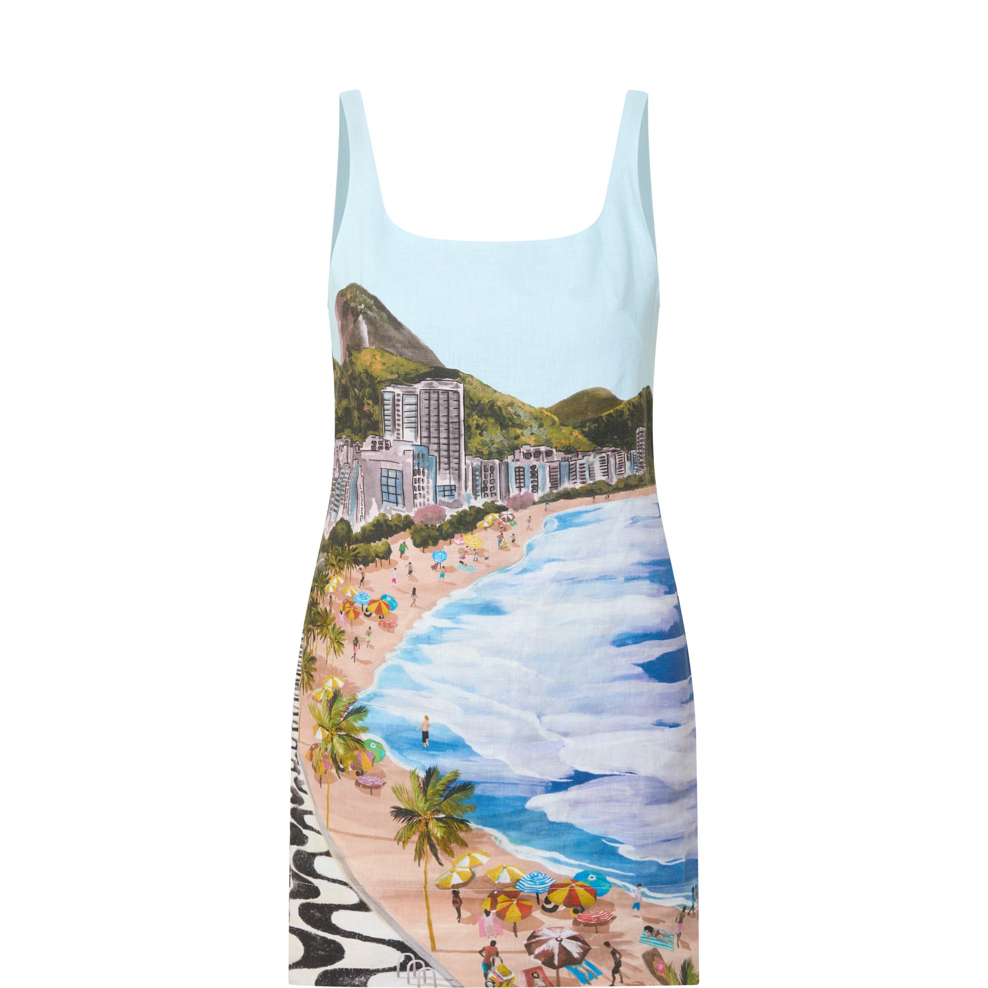 Copacabana Beach Mini Dress