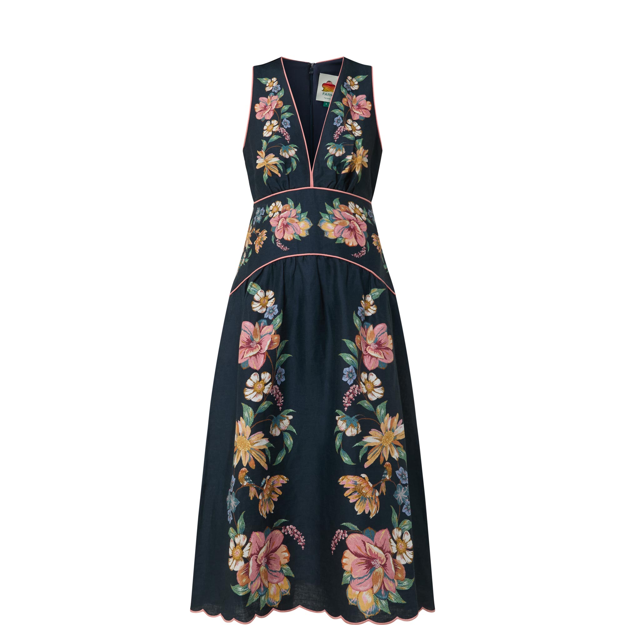 Maira Floral Flared Dress