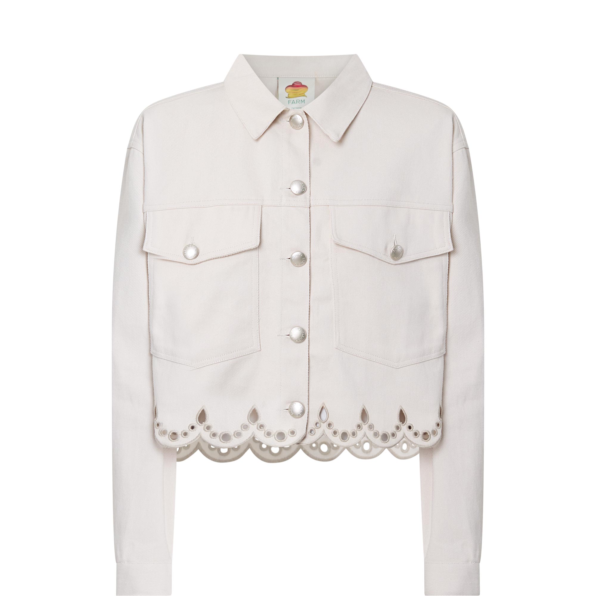 Richelieu Embroidered Denim Jacket