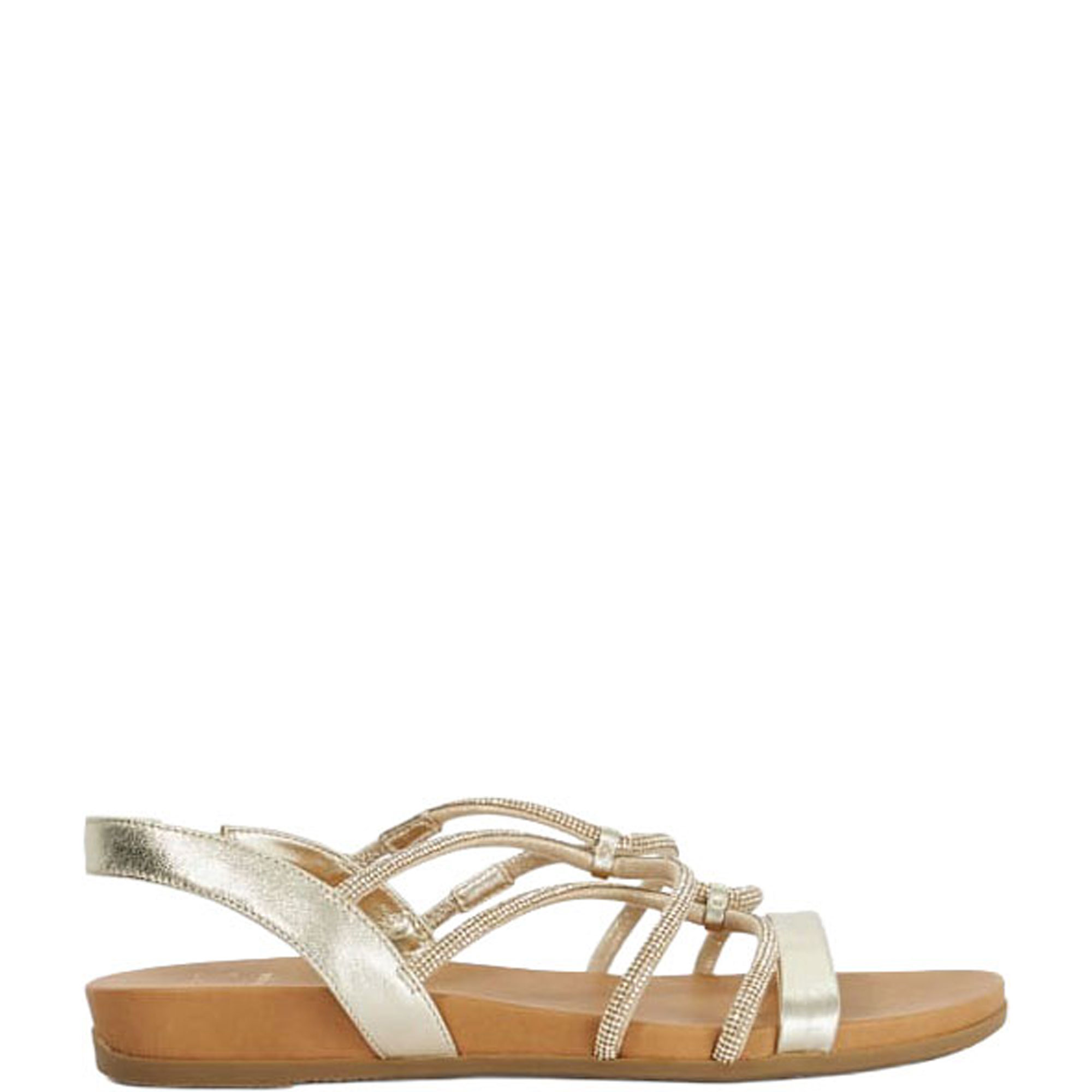Lyrically Flat Strappy Sandals