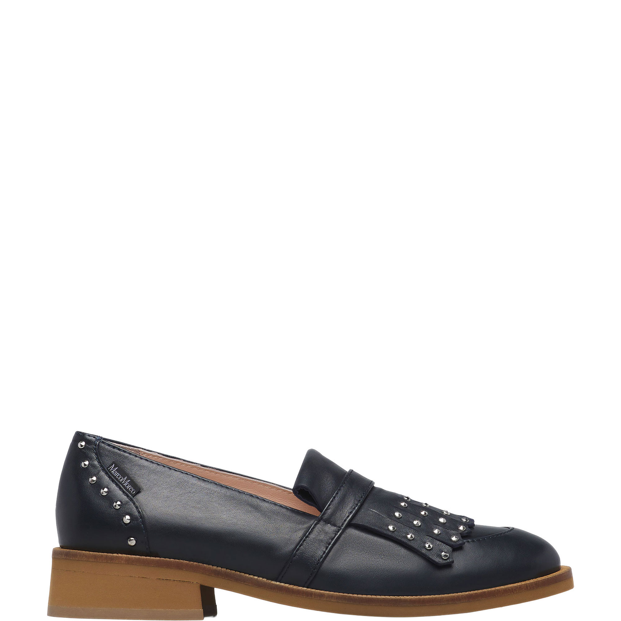 Amelia Studded Fringe Loafers