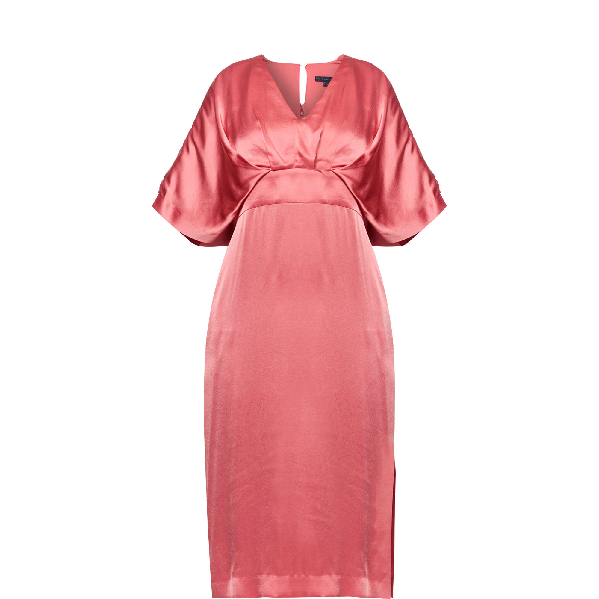 Eabha Kimono-Sleeve Flared Dress