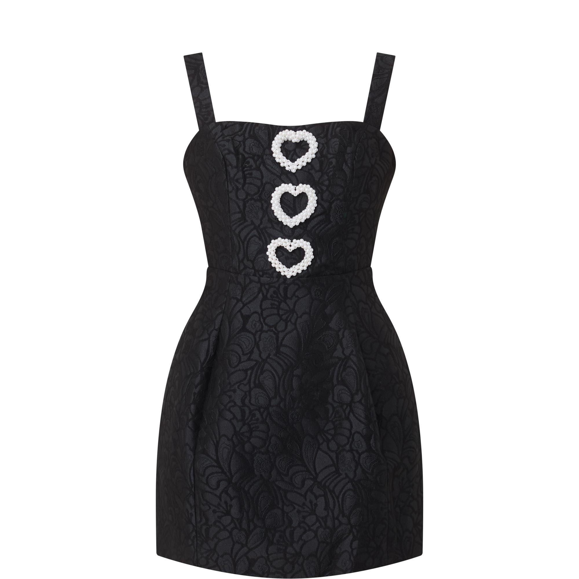 Saffron Jacquard Mini Dress