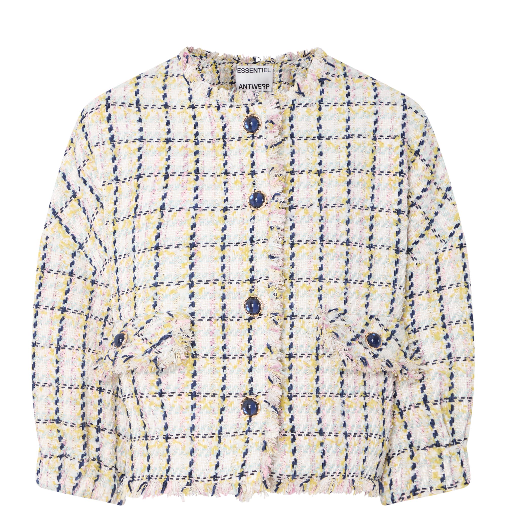 Jayden Boucl&eacute; Cropped Jacket