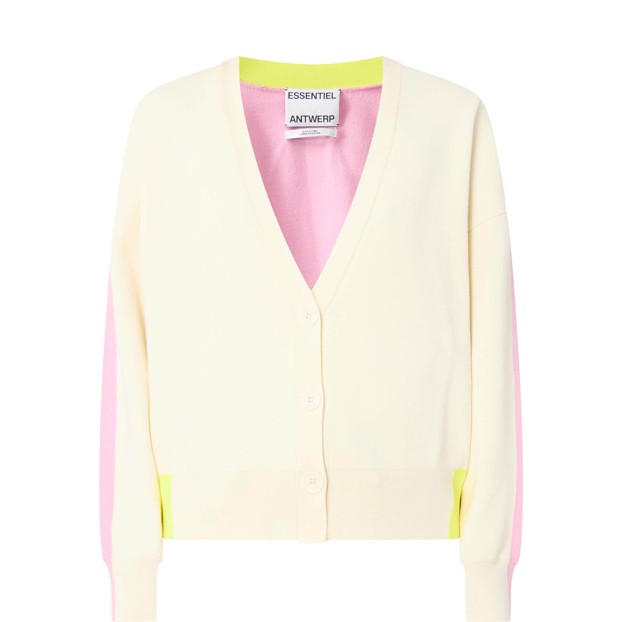 Jicolor Colour-Blocked Cardigan