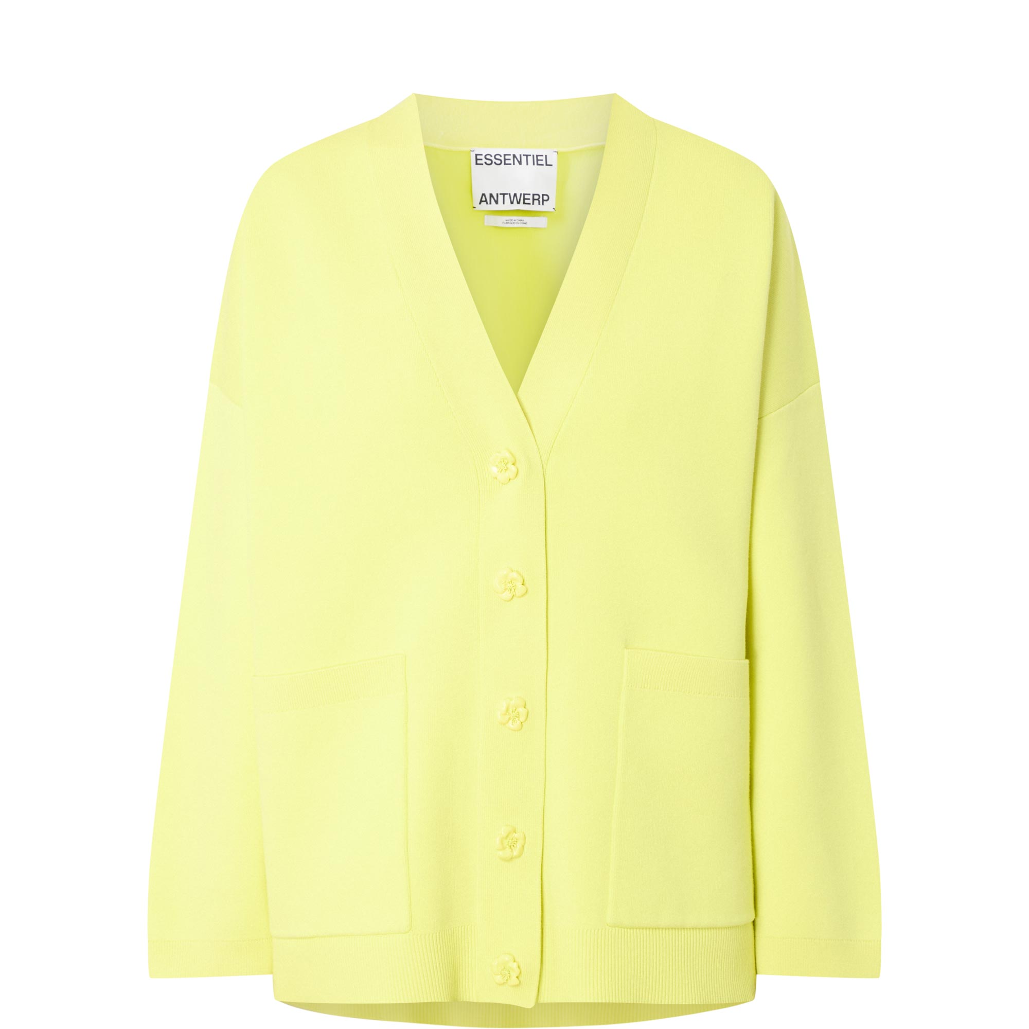 Jomper Flower Button Cardigan