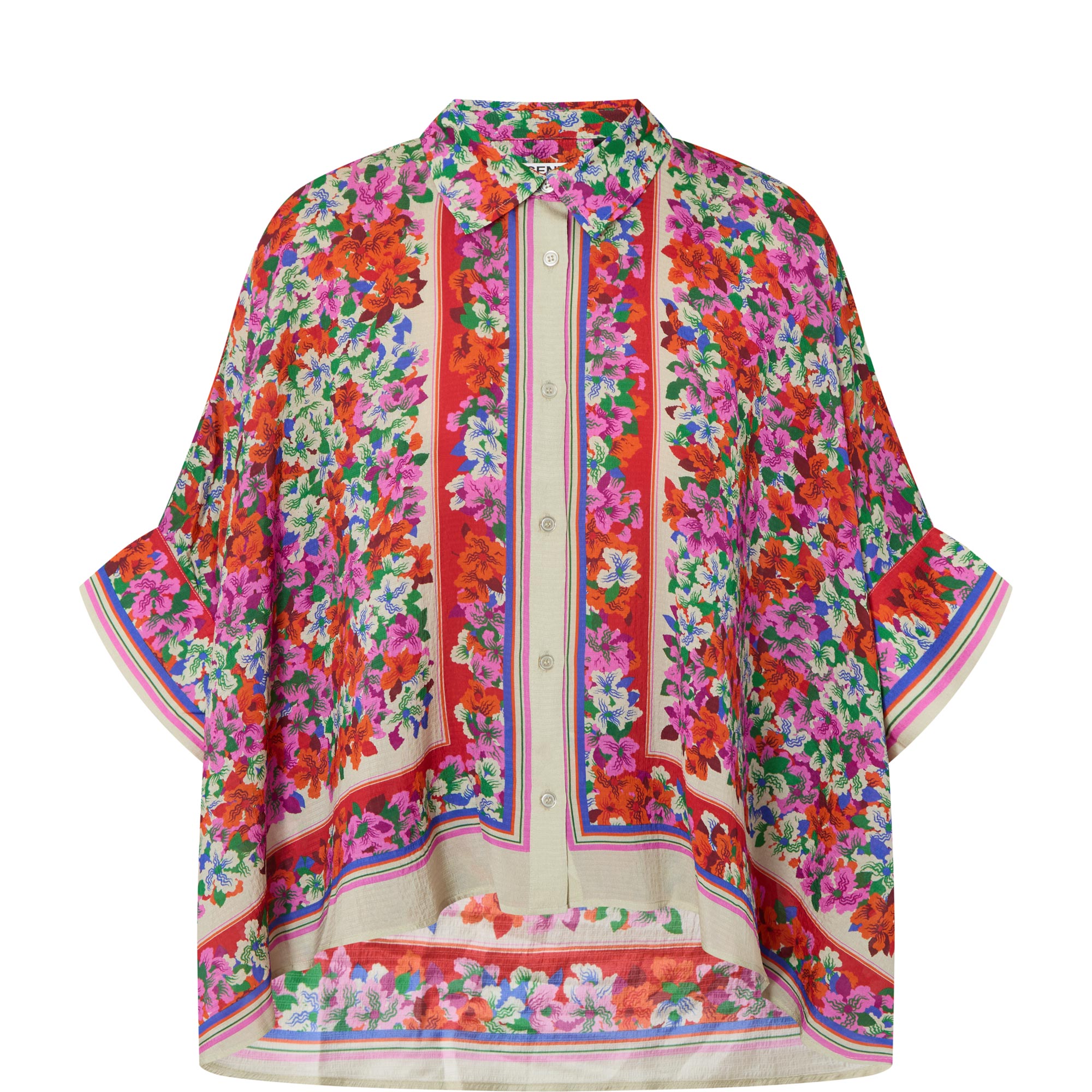 Jirt Floral Oversized Shirt
