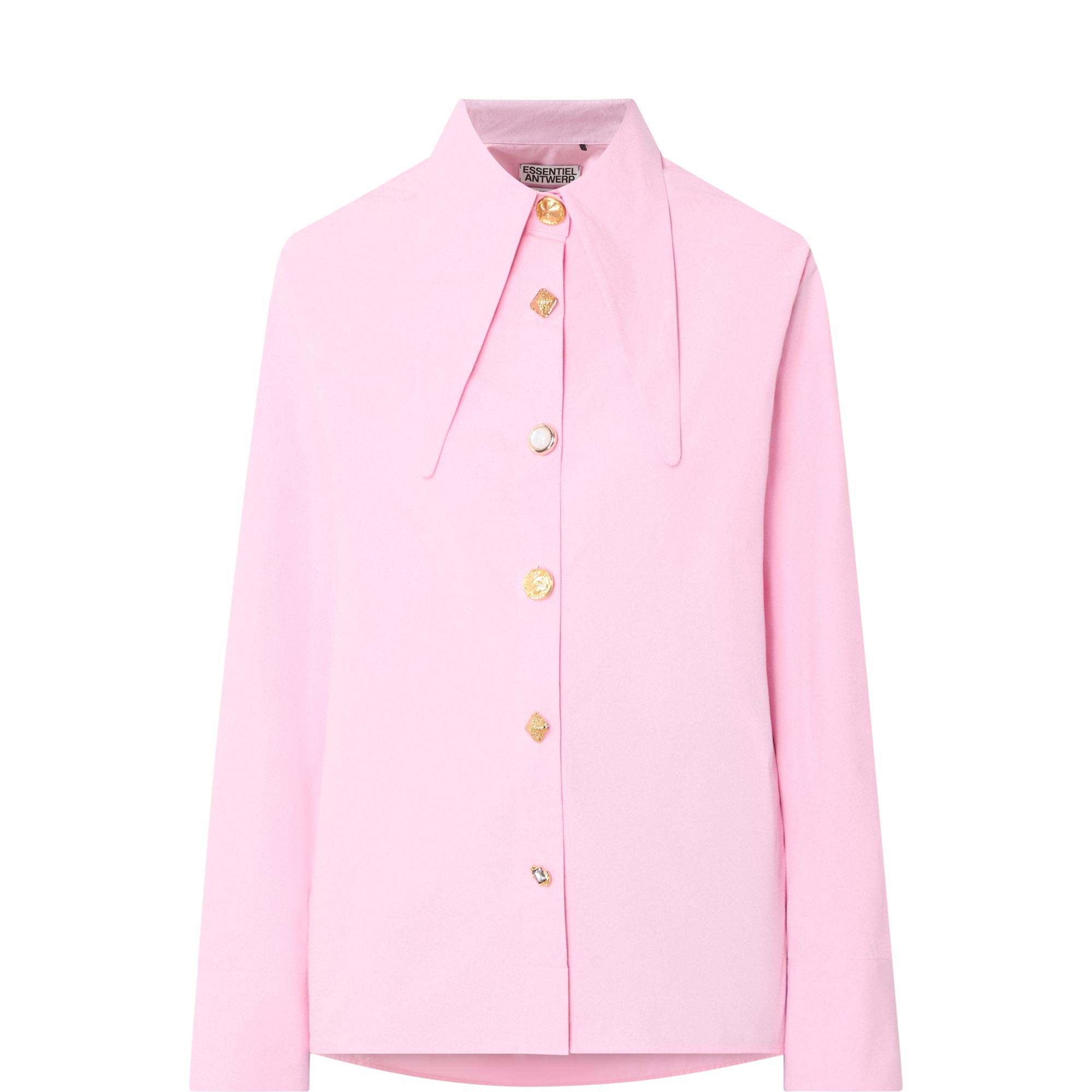 Jomato Exaggerated Collar Shirt