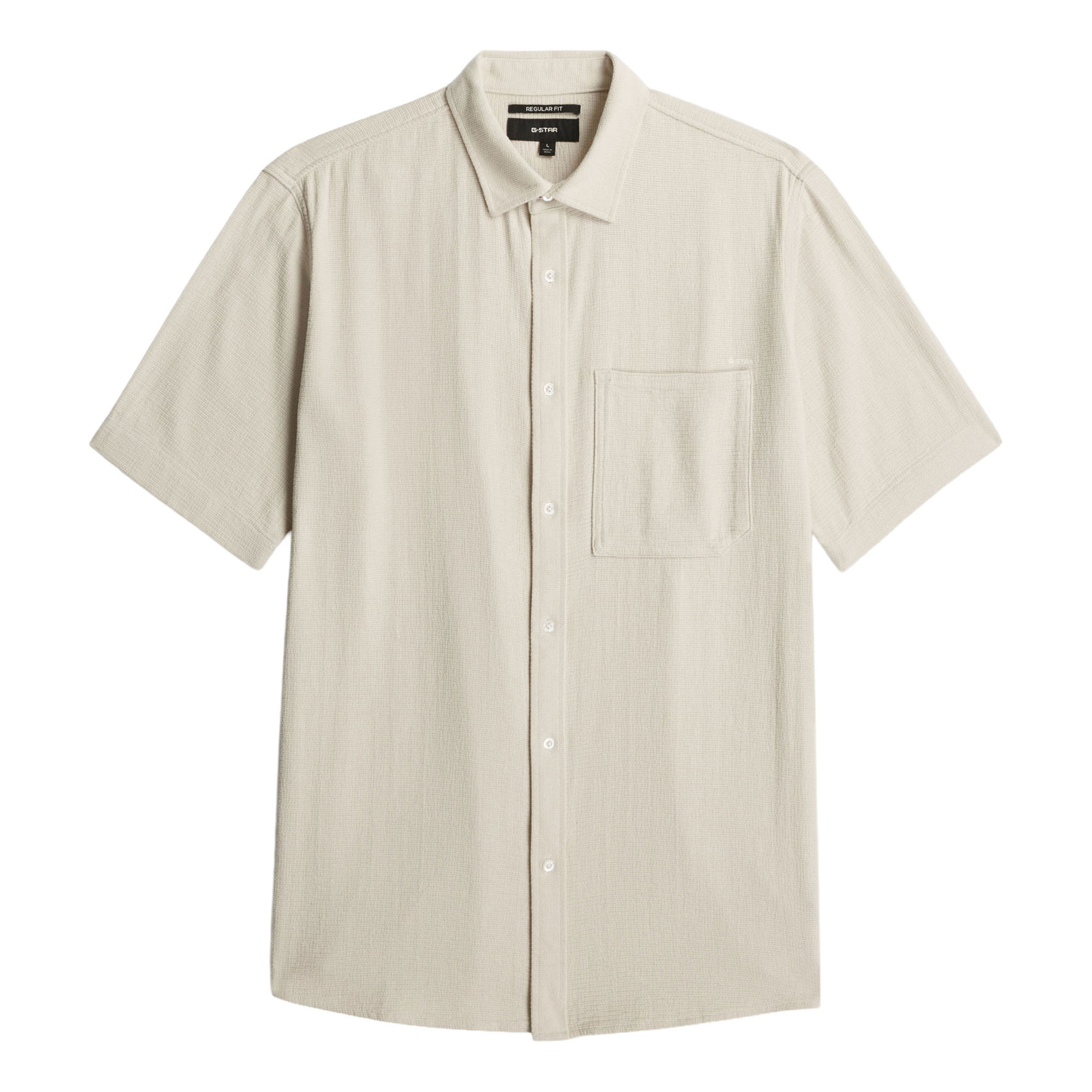 G-Star Raw Herren Offwhite Freizeithemden, Beige, Gr. Xl - Bild 3