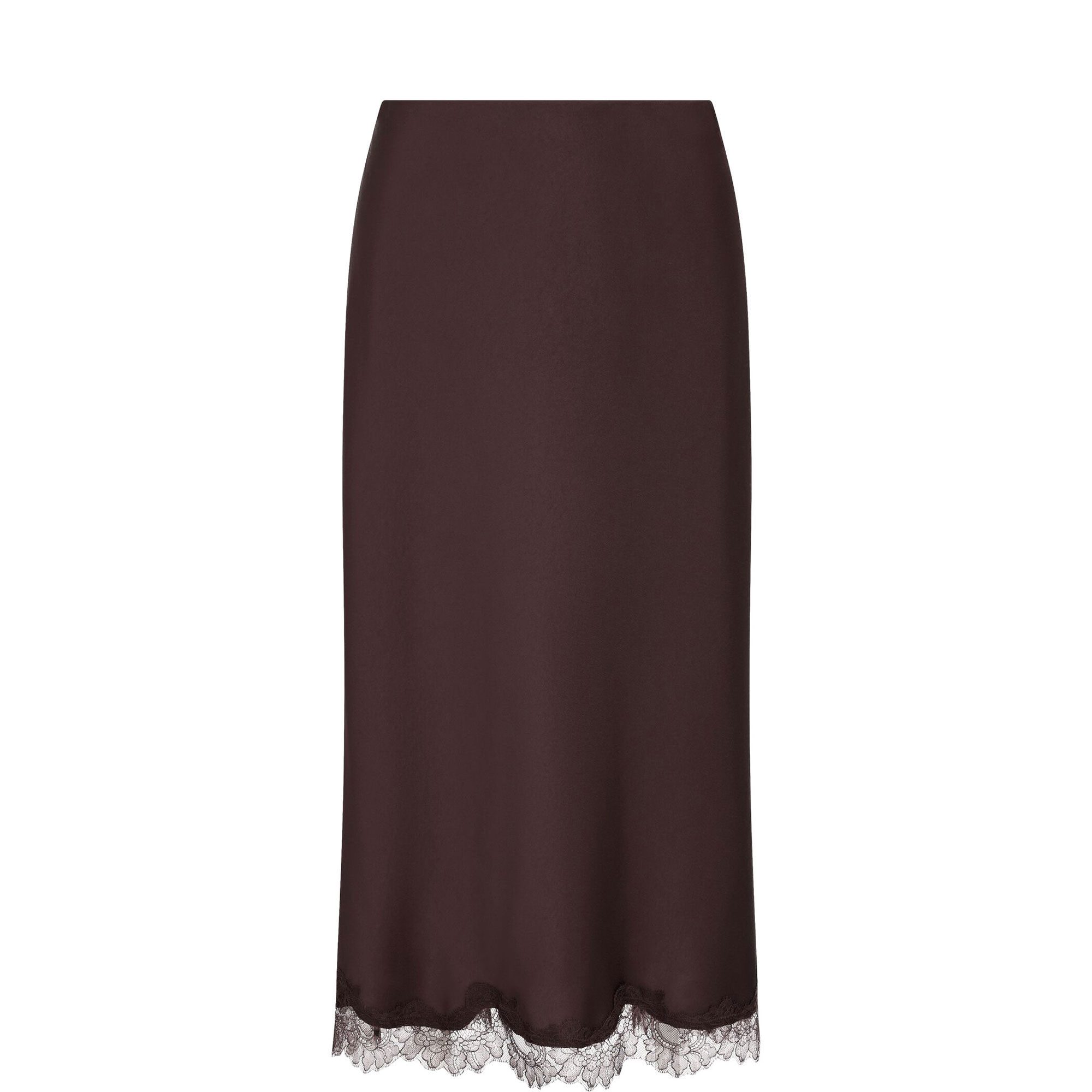 Enola Lace Trim Slip Skirt