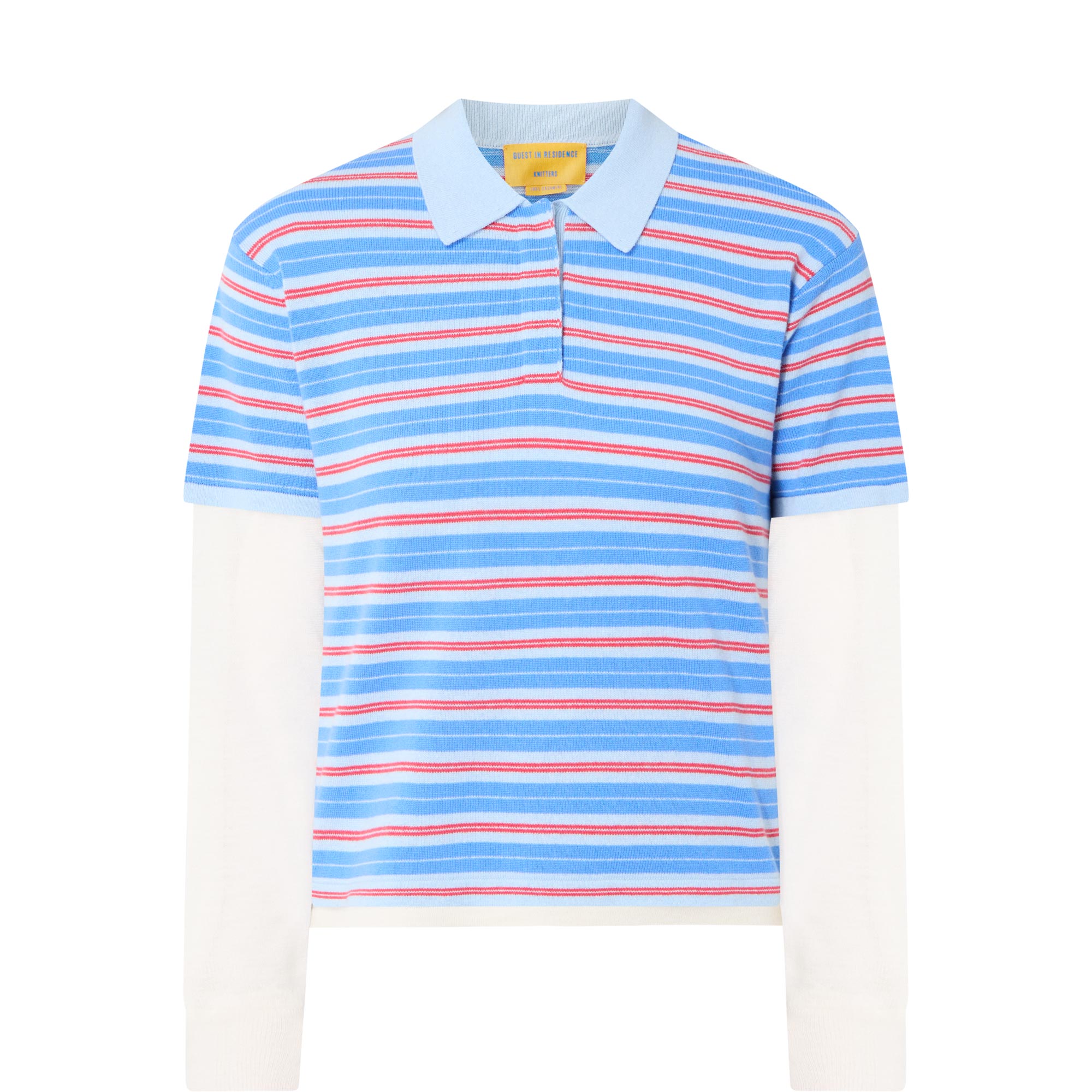 Layered Stripe Rugby Top