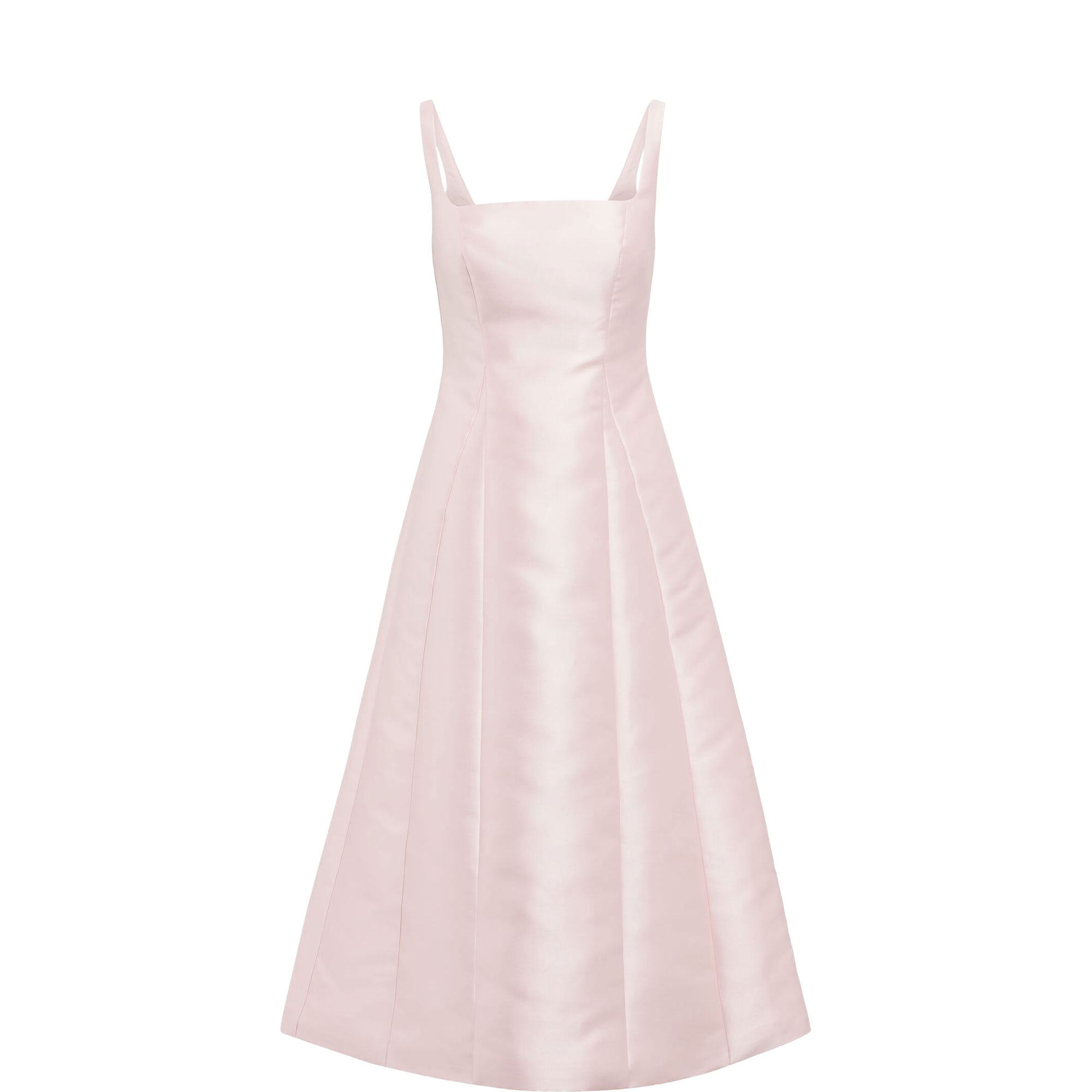 Kayla Structured Satin Dress