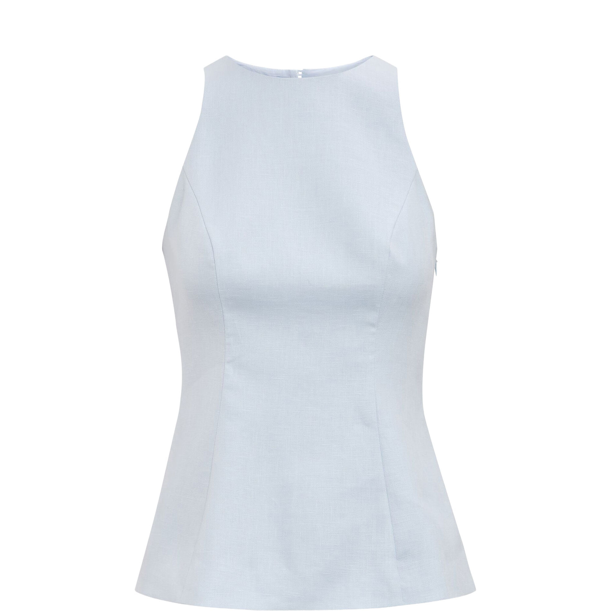 Liliana Keyhole Peplum Top