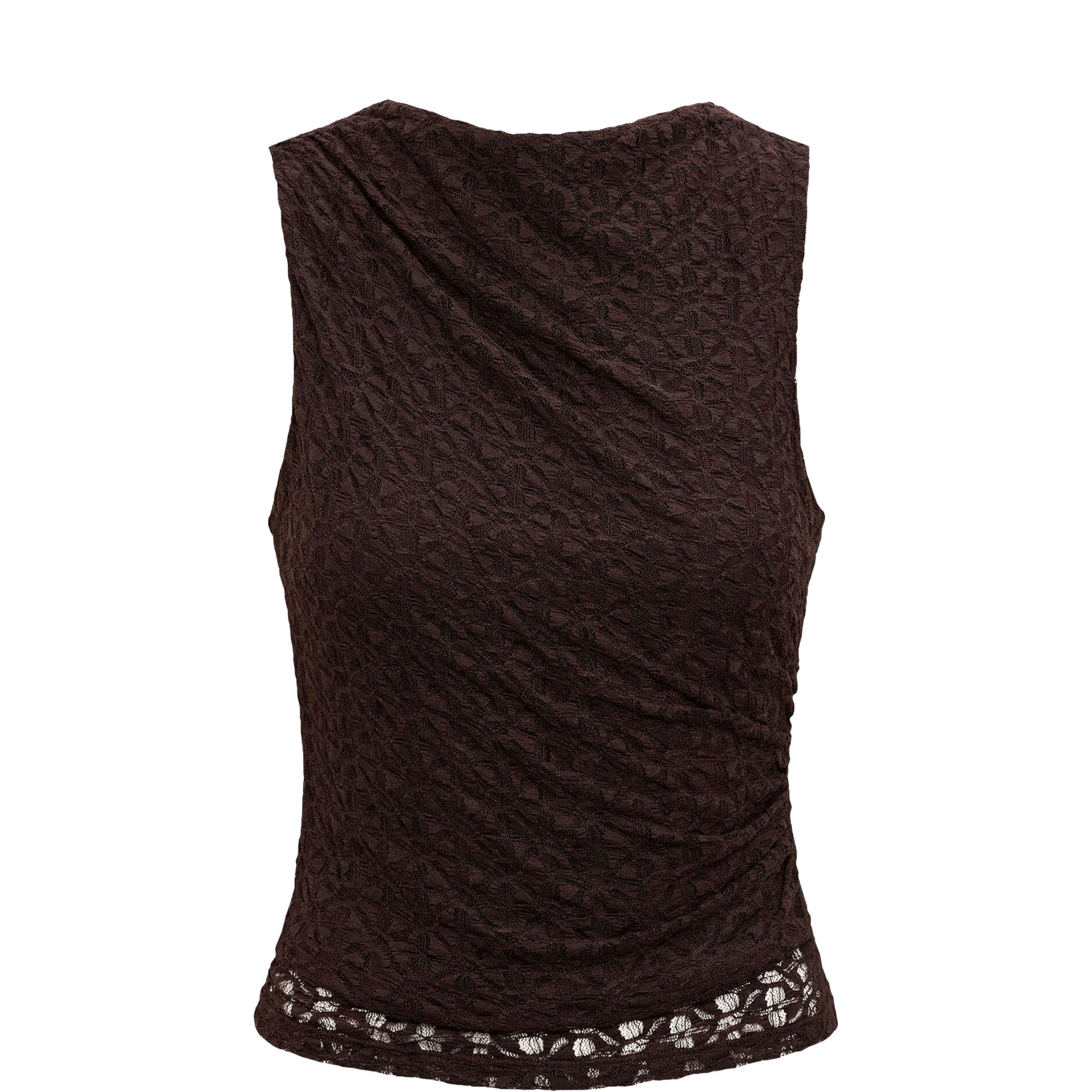 Tahlia Textured Lace Tank Top