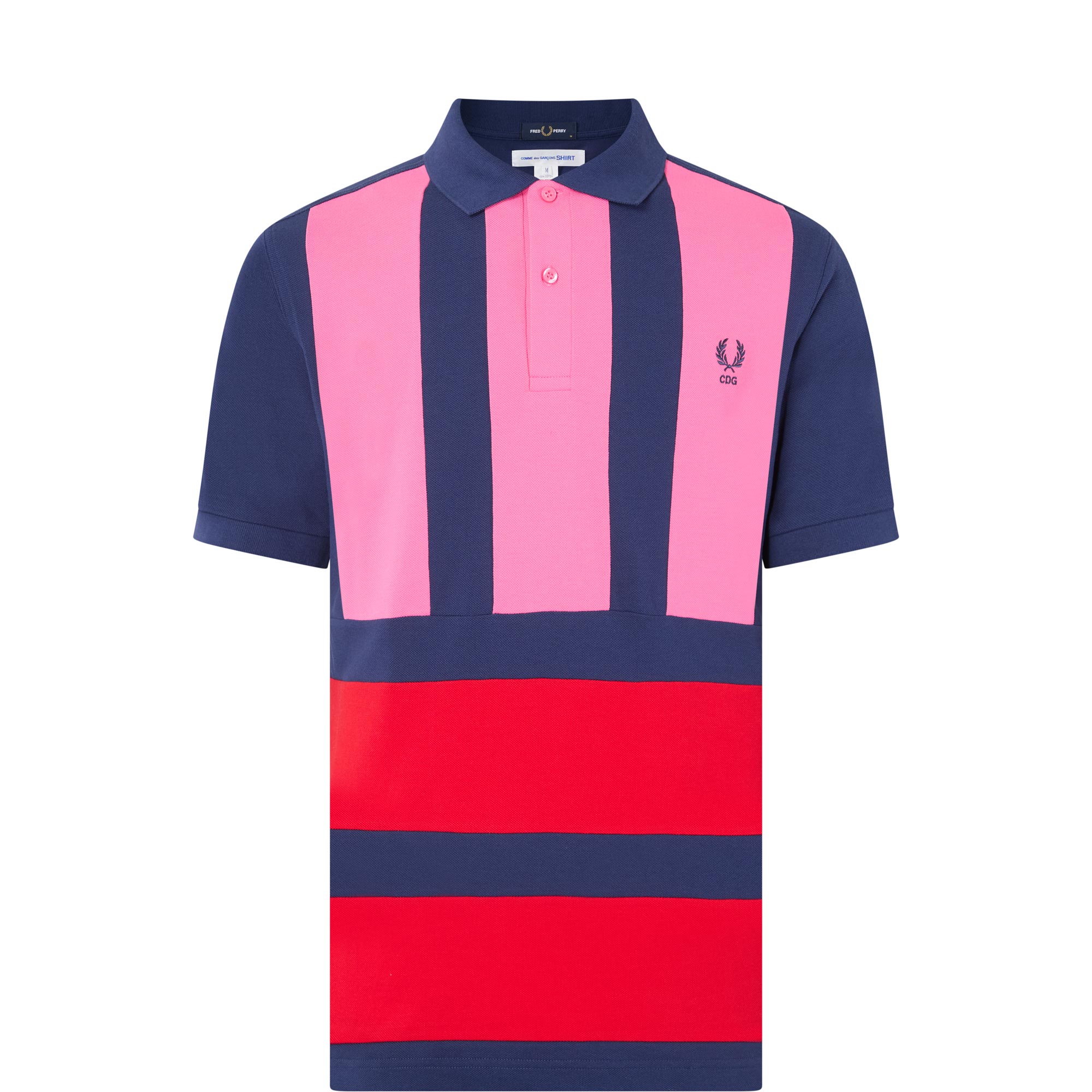 Colour-Blocked Logo Polo Shirt