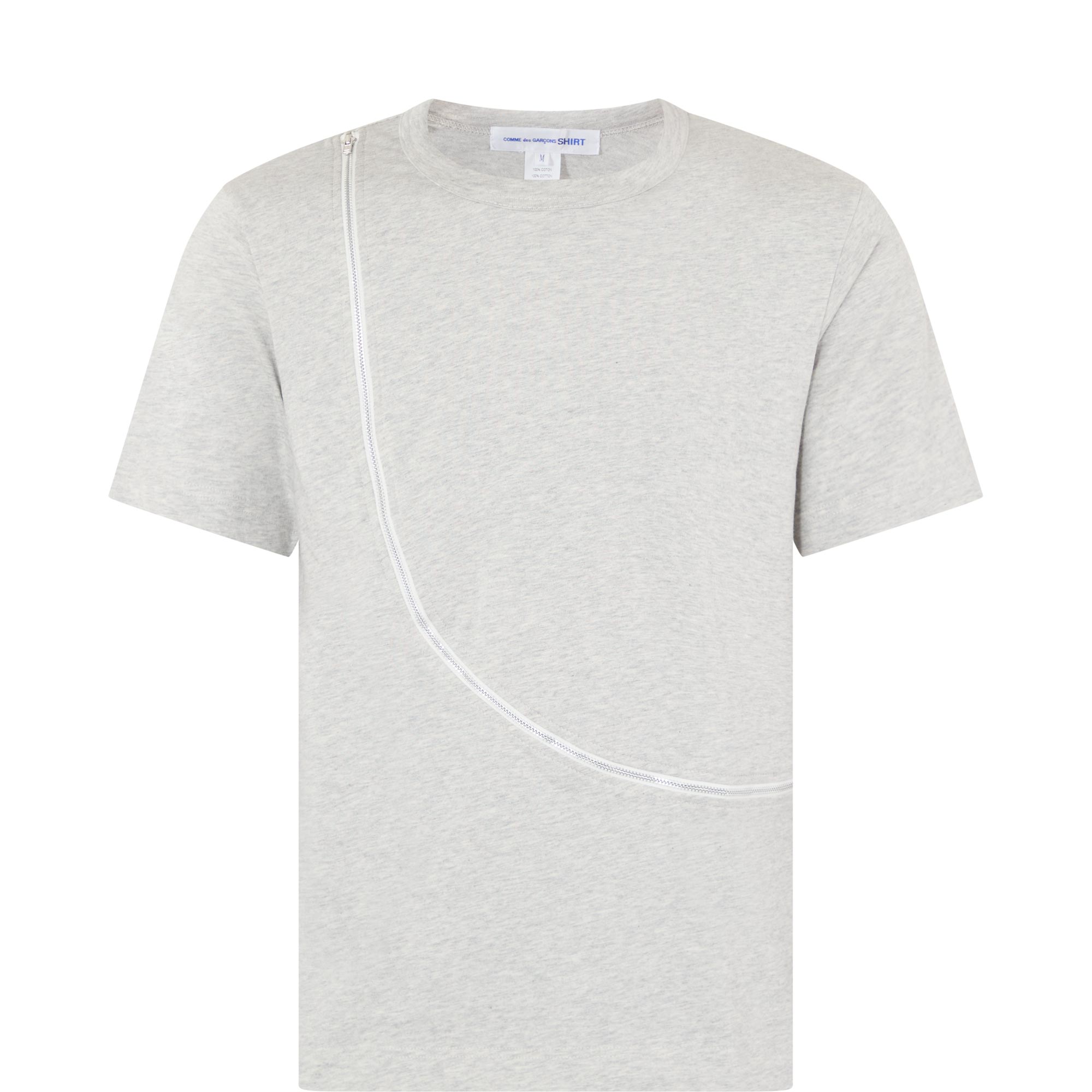 Zip-Detail T-Shirt