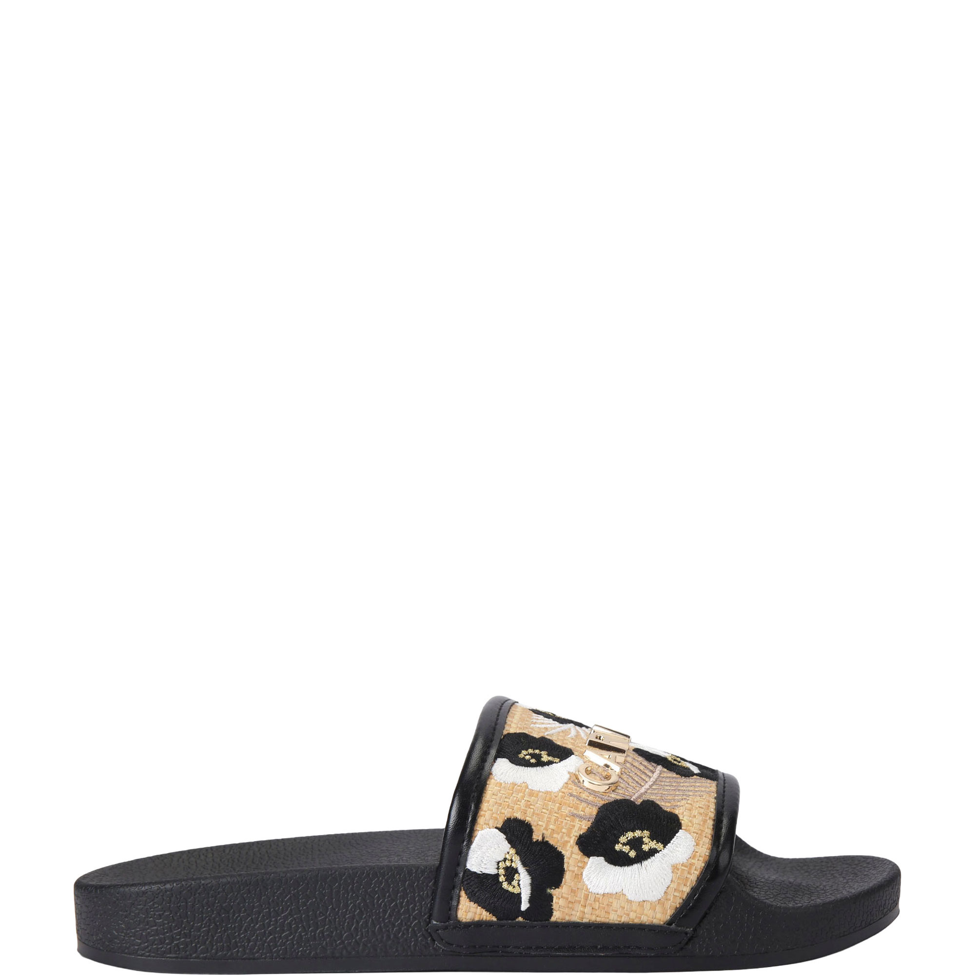 Giorgia Flower Slider Sandal