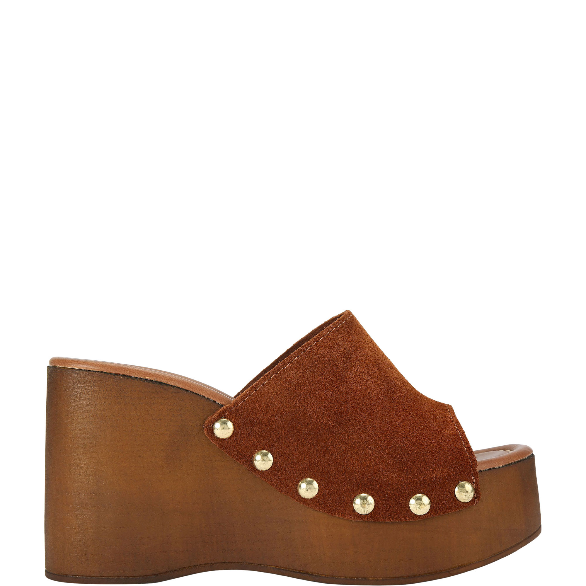 Rua Studded Wedges