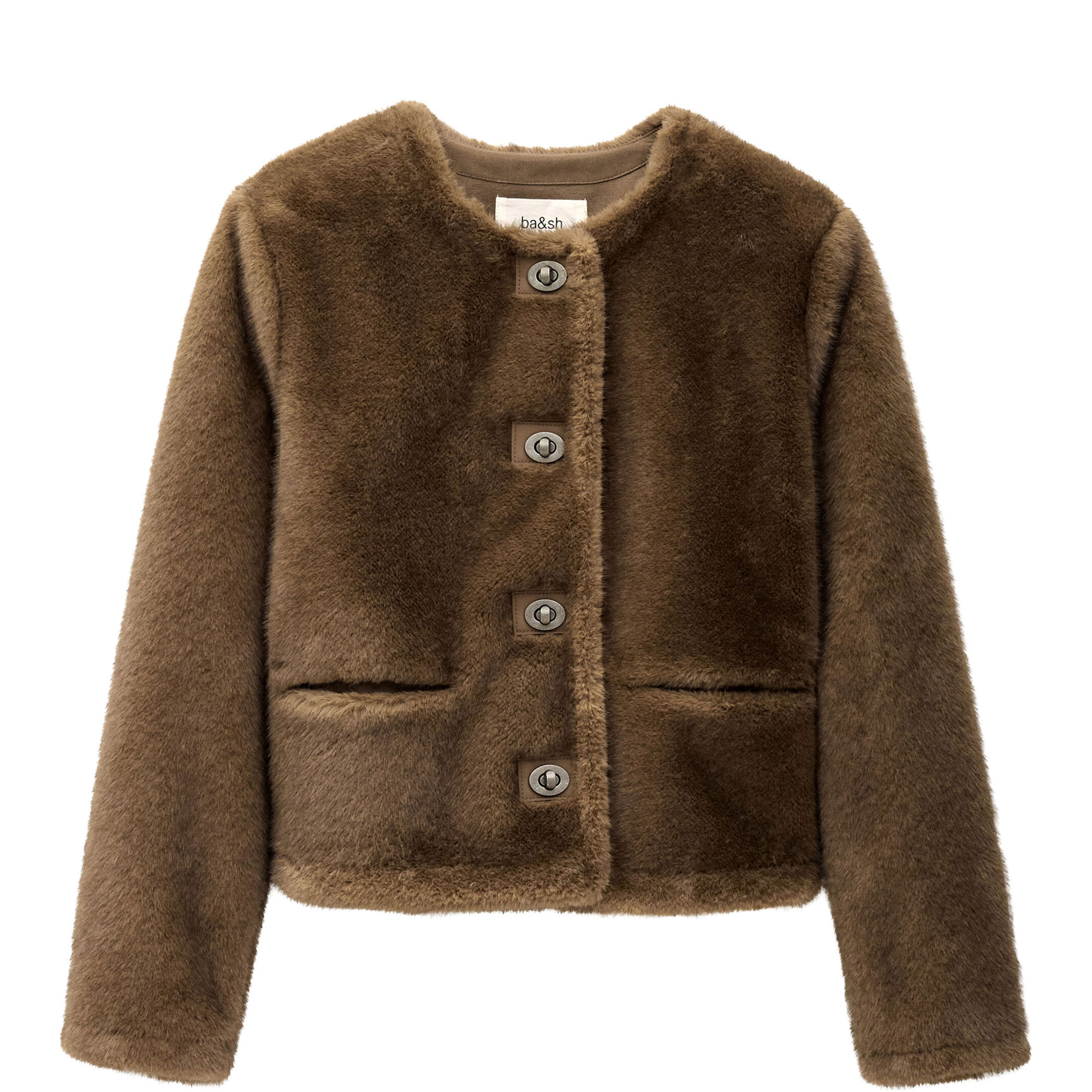 Basil Faux Shearling Jacket