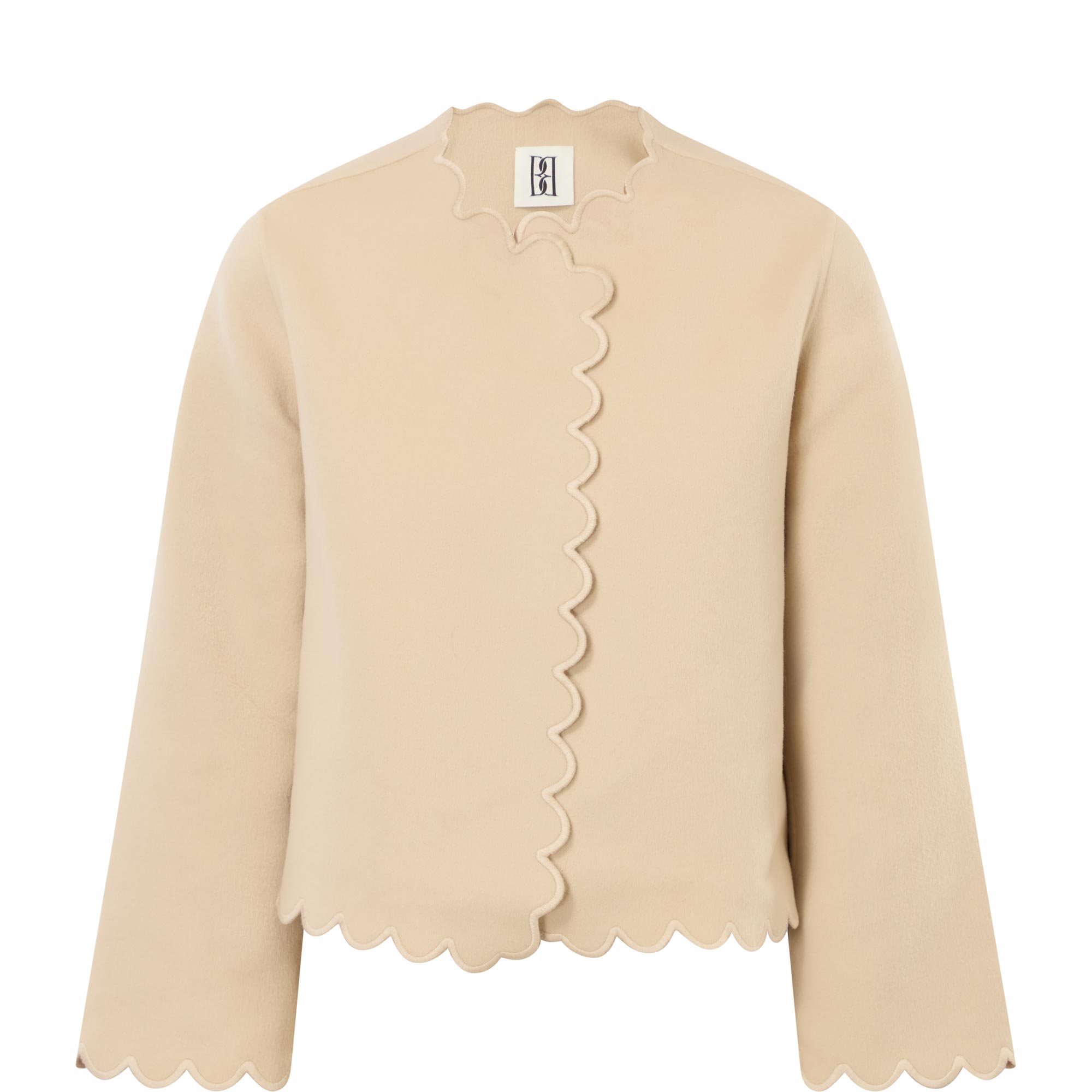 Vibetta Scalloped Jacket