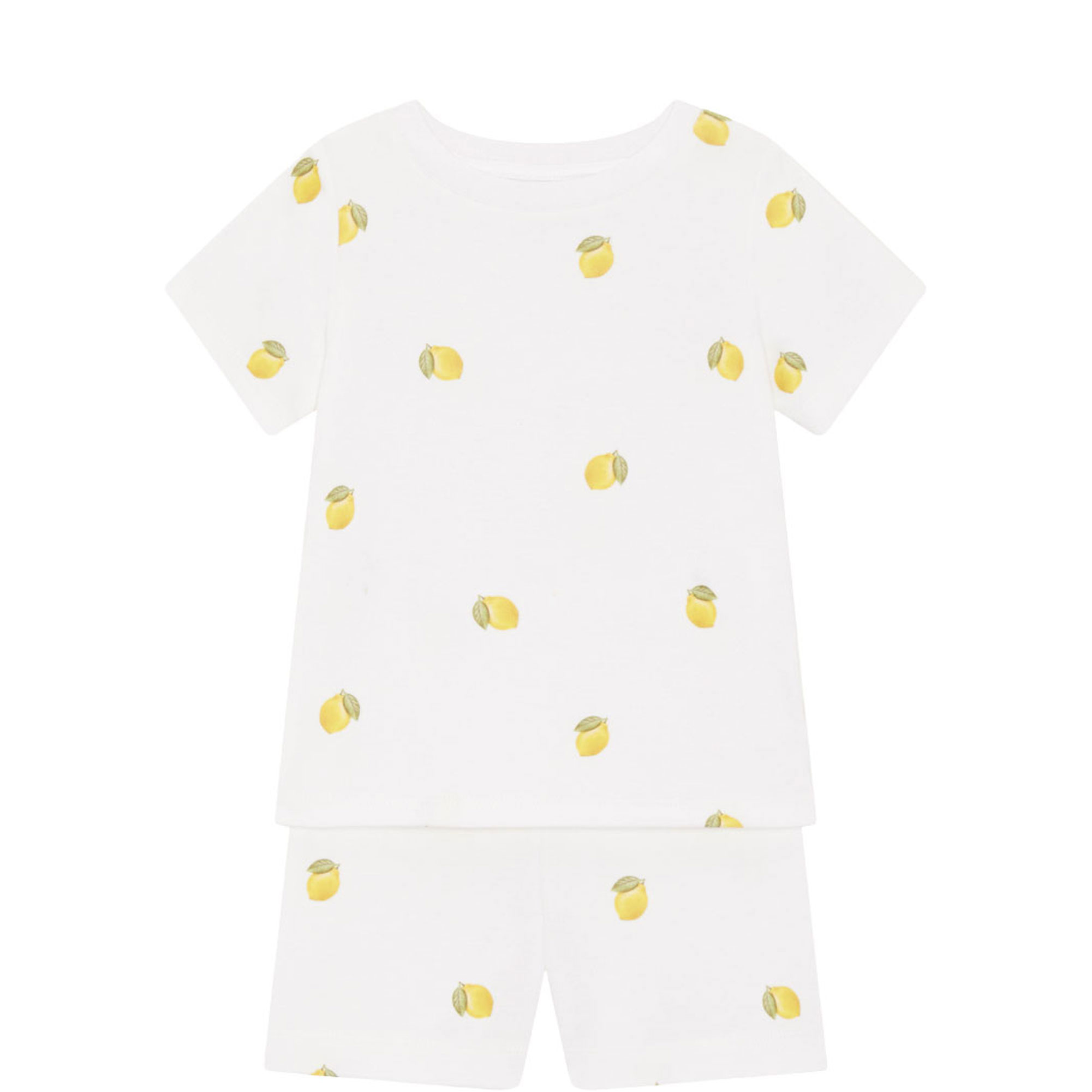 Lemon Two-Piece Summer Pyjama Set