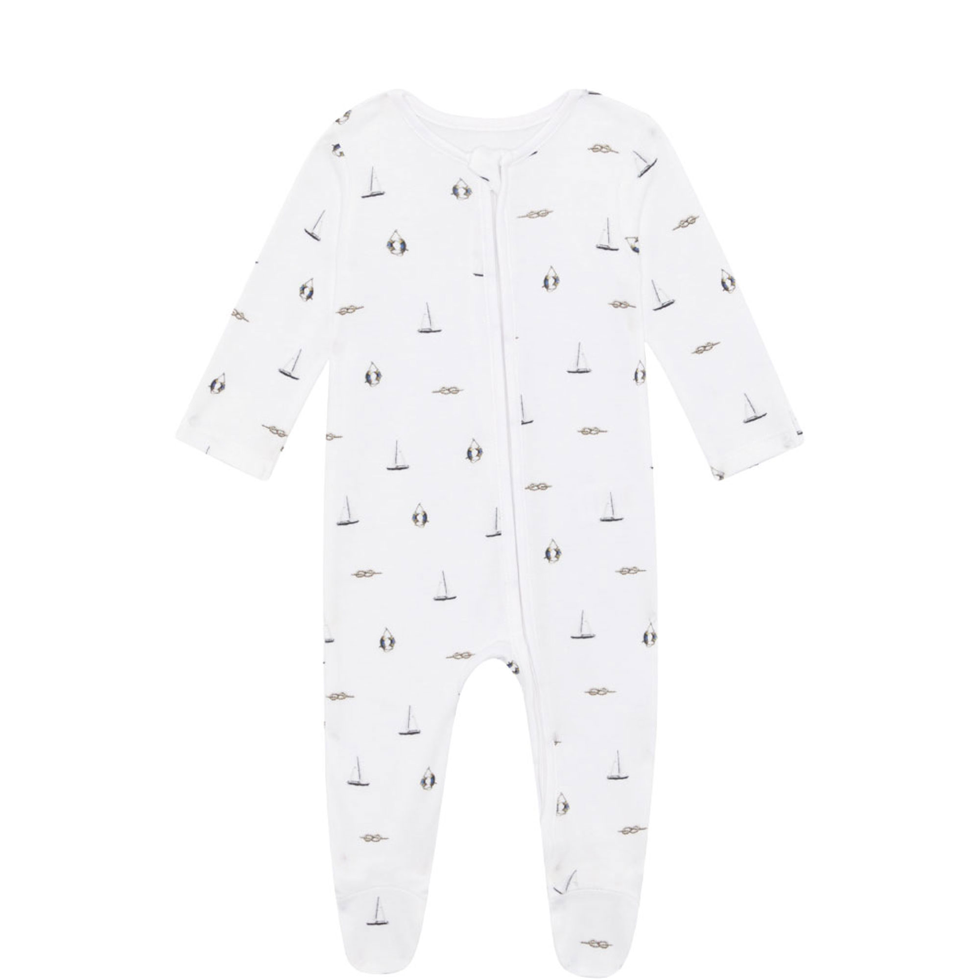 Nautical Zip Sleepsuit