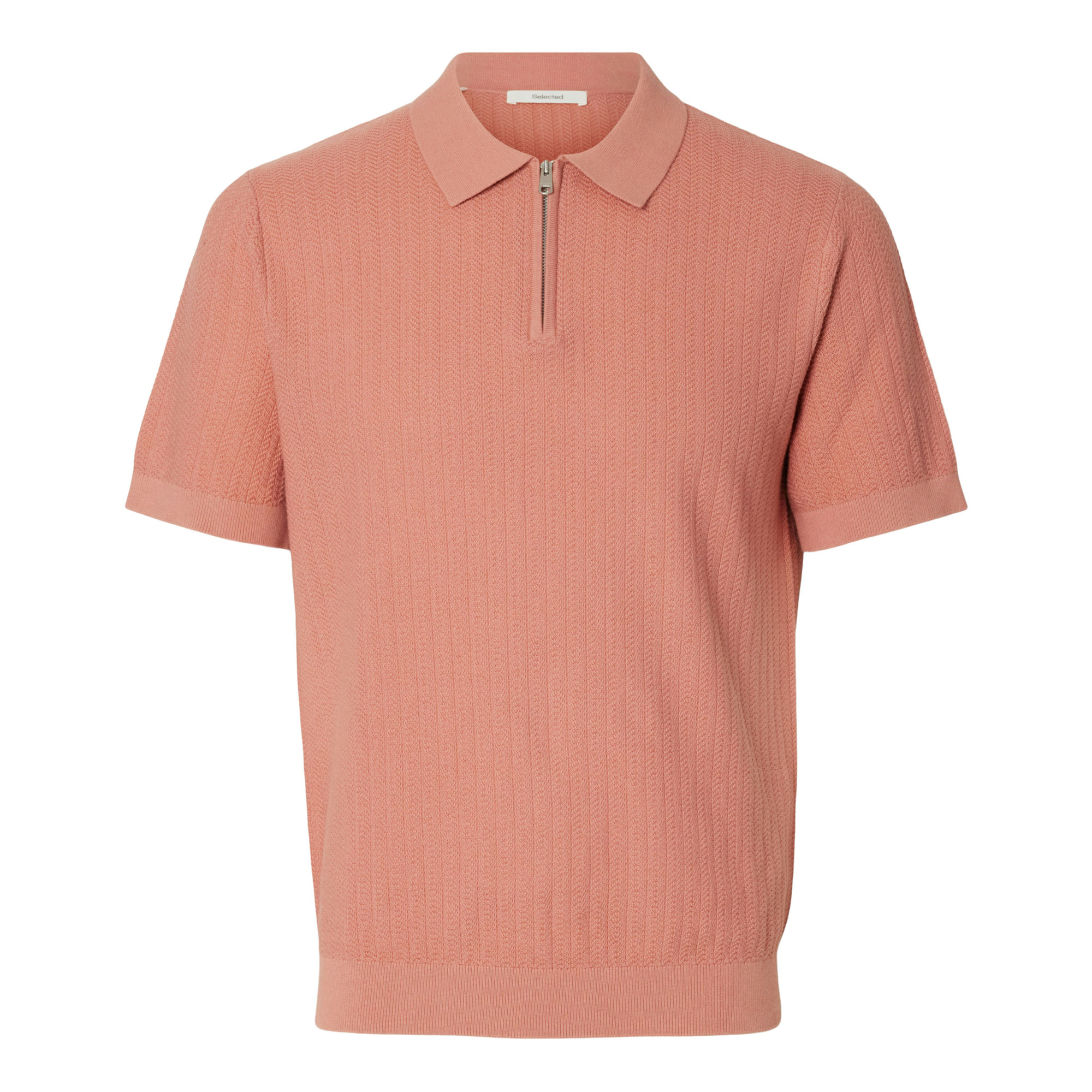 Selected Herren Poloshirts Orange Gr. Groß - Bild 3