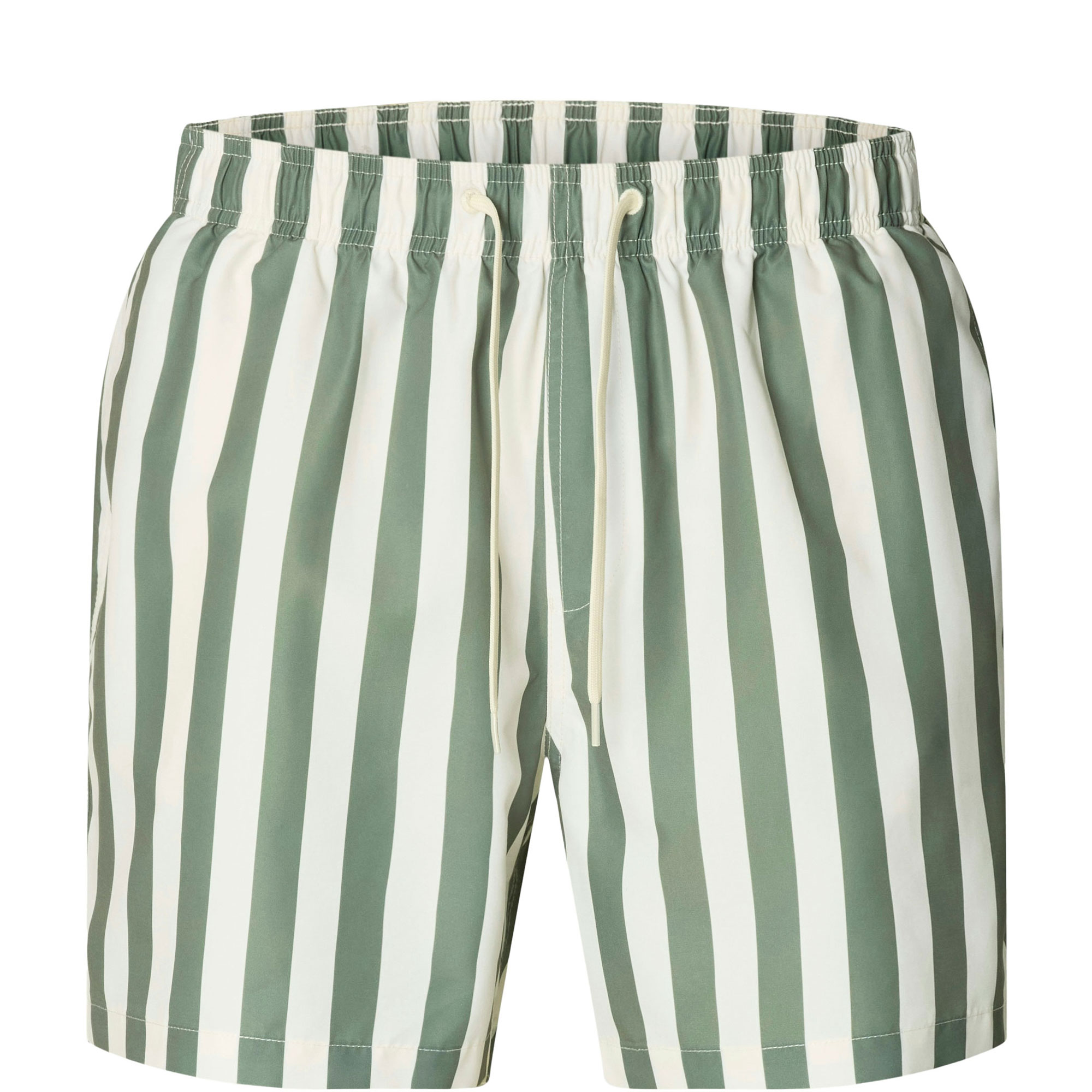 Dane Striped Drawstring Swim Shorts