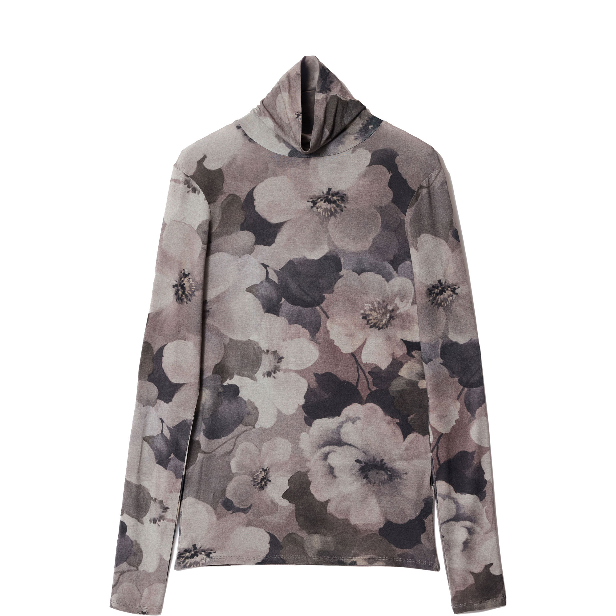 Antique Floral Polo Top