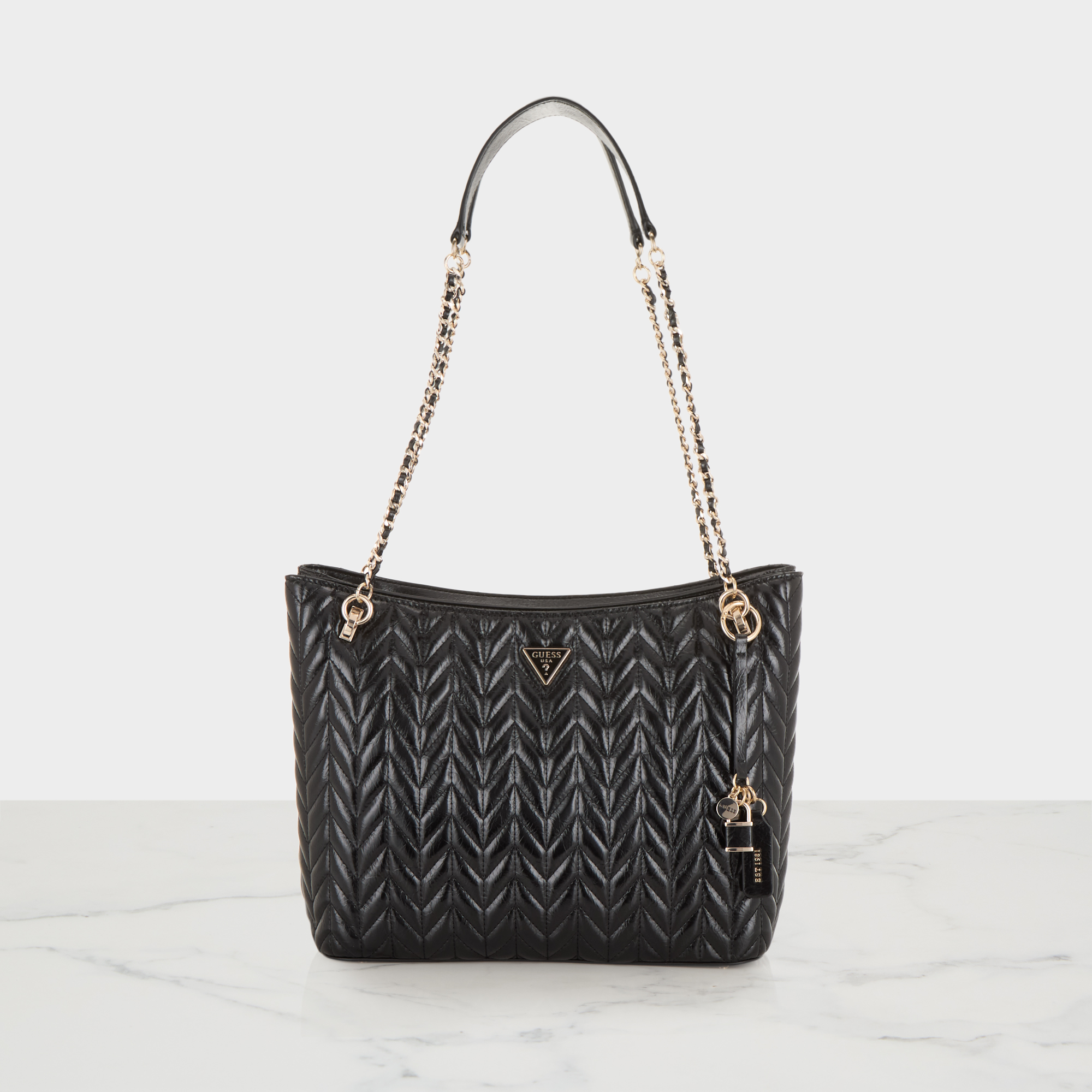 Cheryl Quilted Shopper Bag