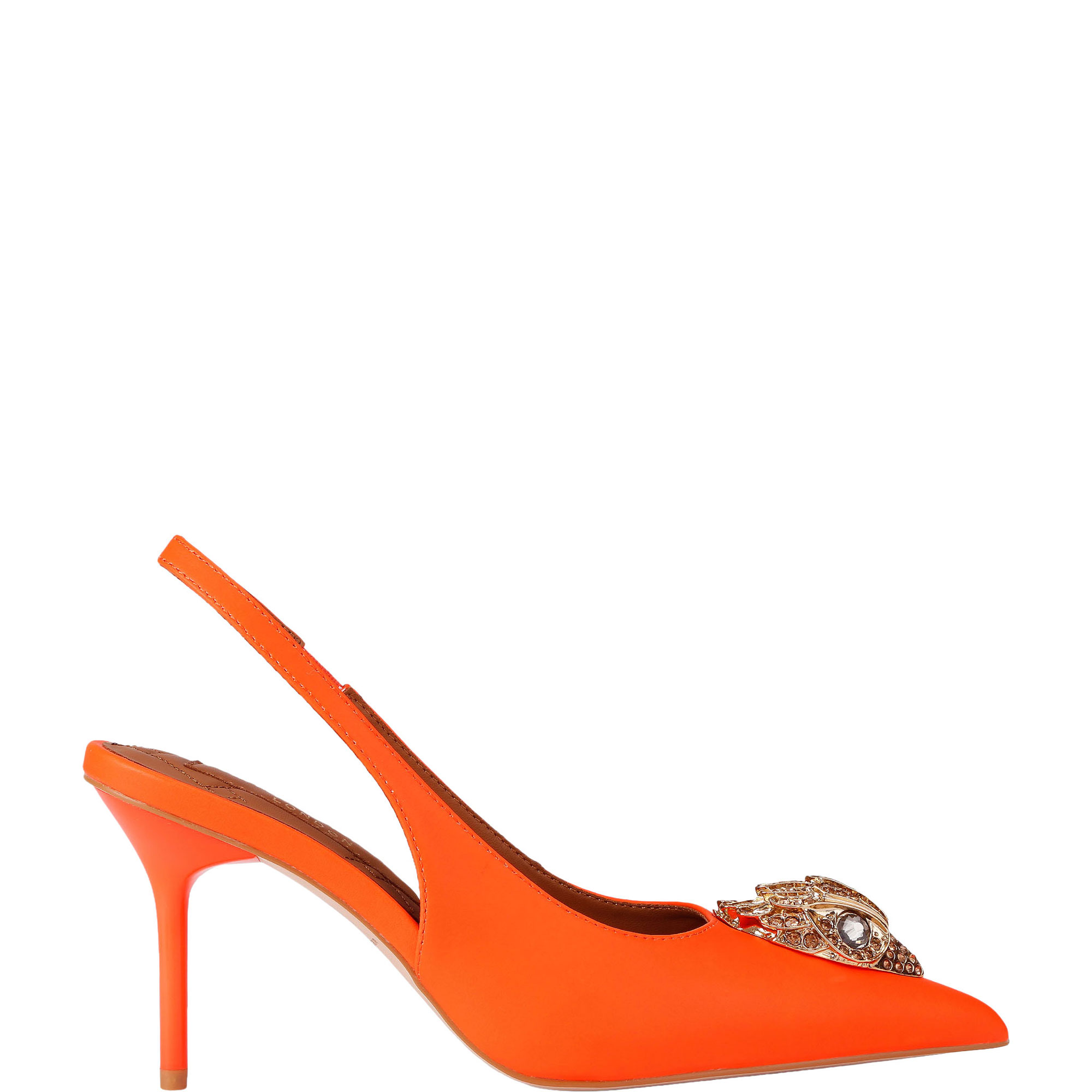 Large Eagle Slingback Pumps