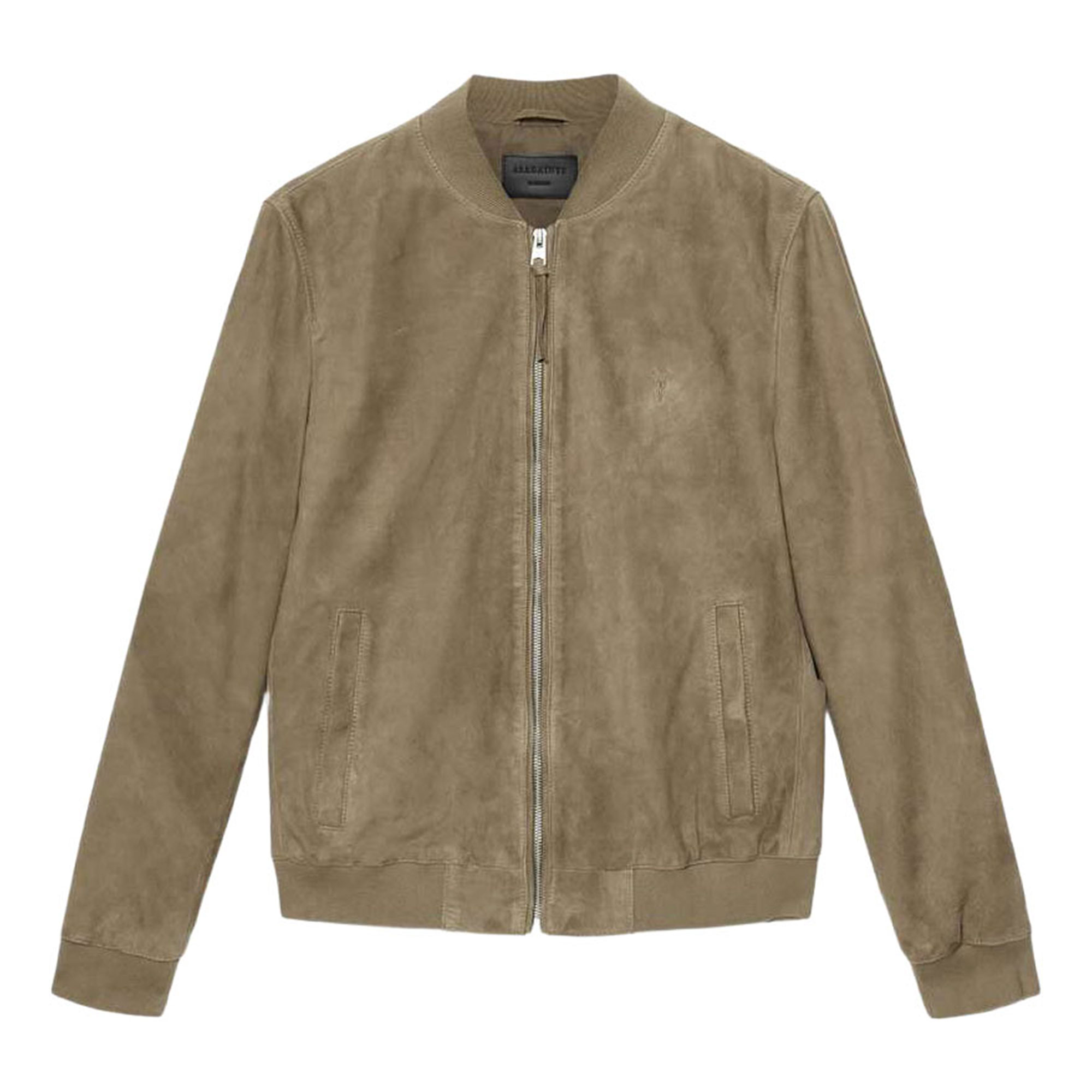 Allsaints Morten Suede Bomber Jacket