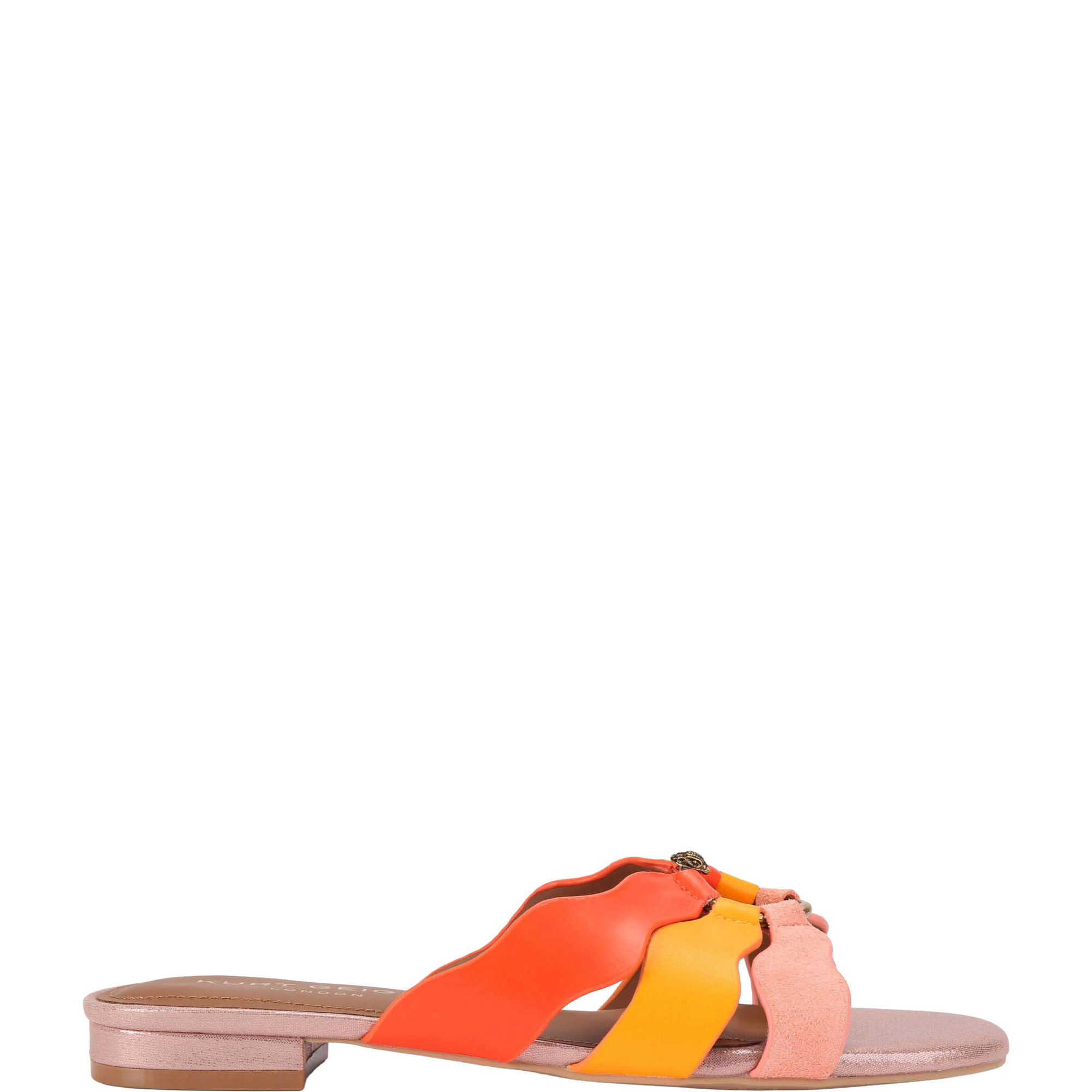 Sun Wave Flat Sandals