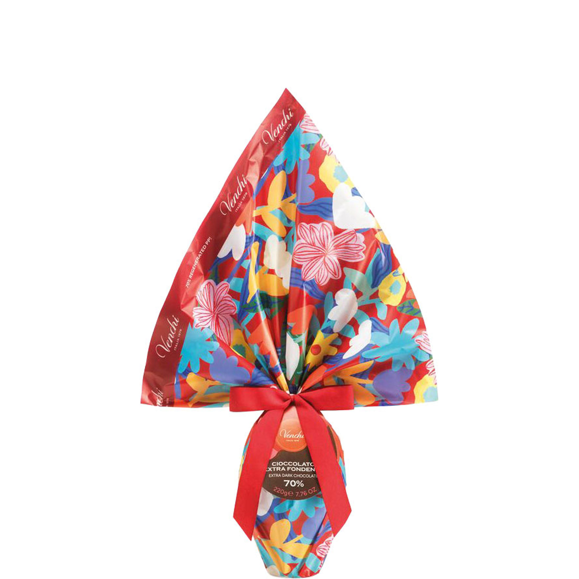 70%  Extra Dark Chocolate Teresa Rego Collection Egg 220g