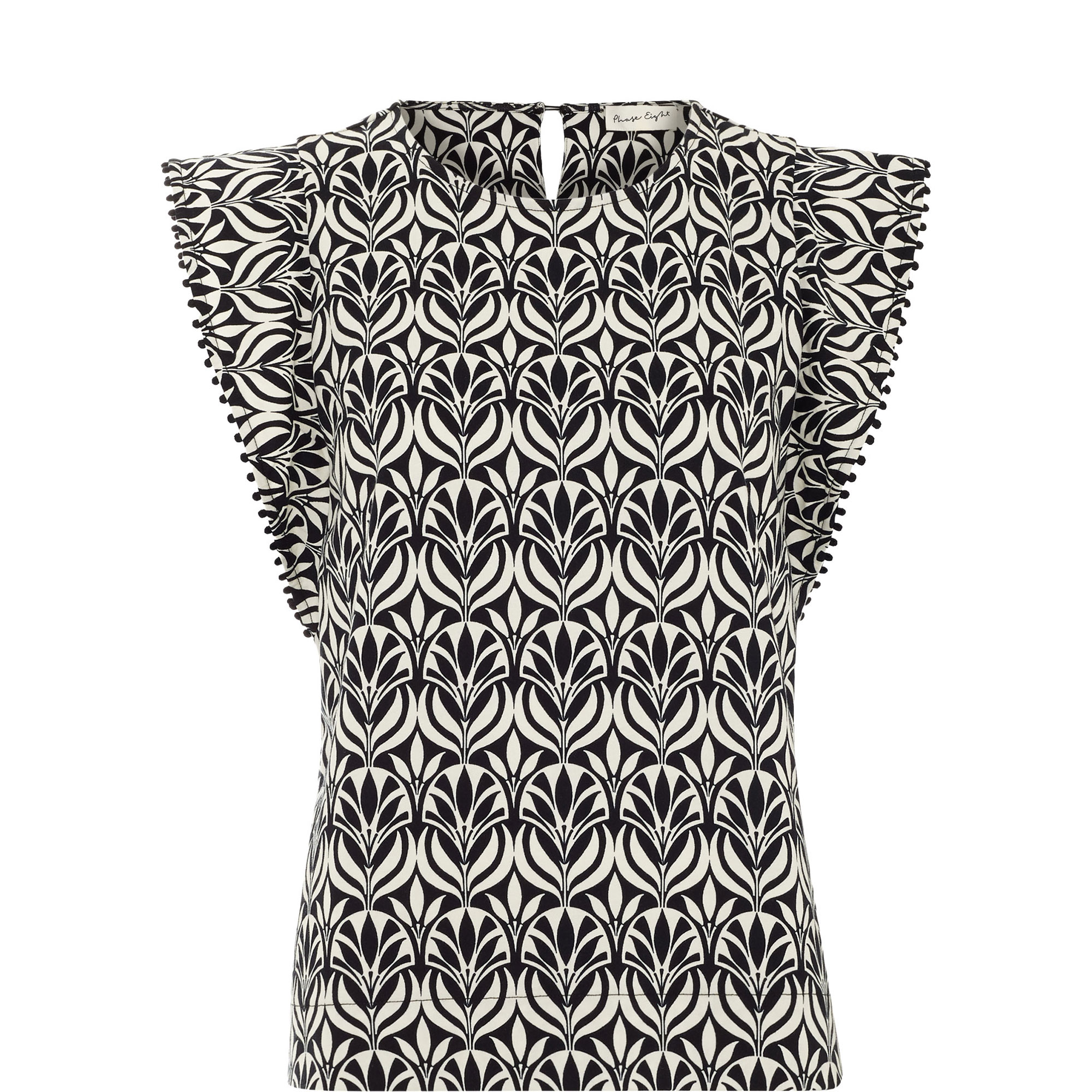 Beth Trim Detail Top