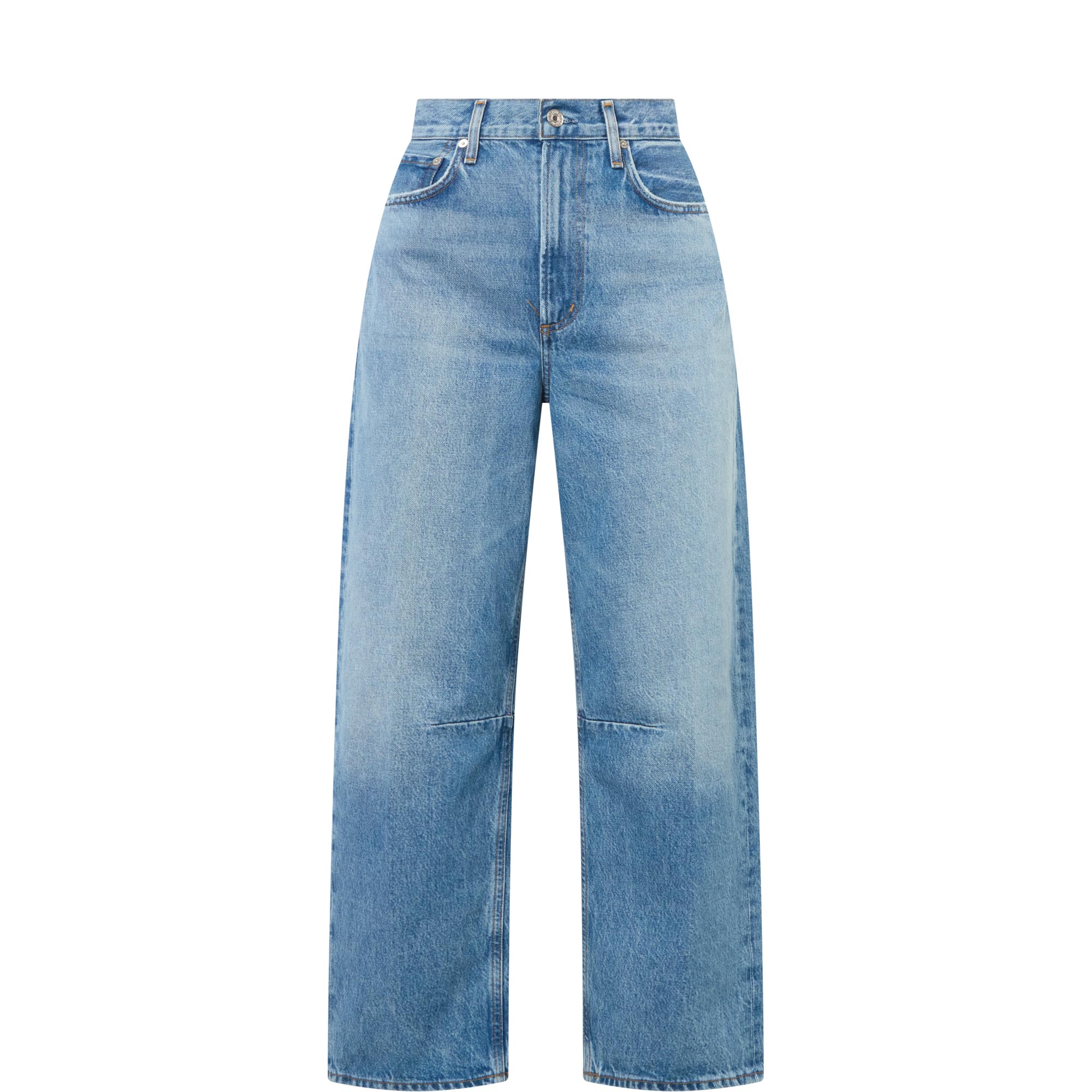 Miro Barrel-Leg Tapered Jeans