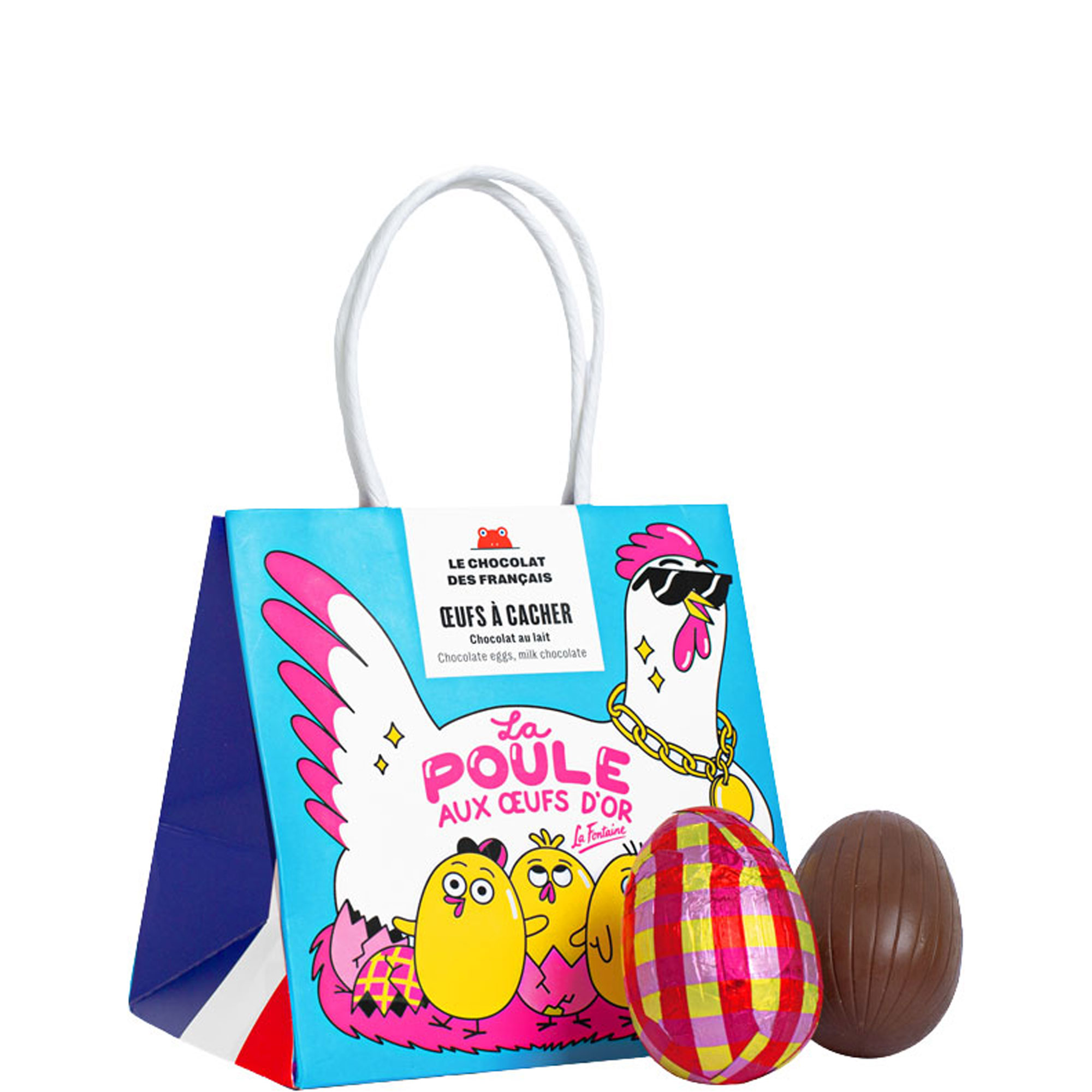 Milk Chocolate Egg Hunt Basket
