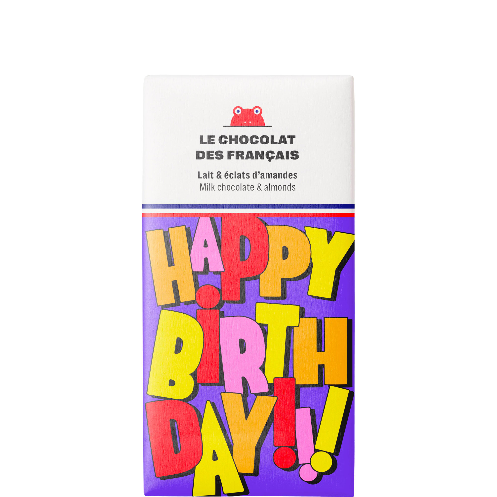 41% Milk Chocolate Bar With Almonds / Happy Birthday