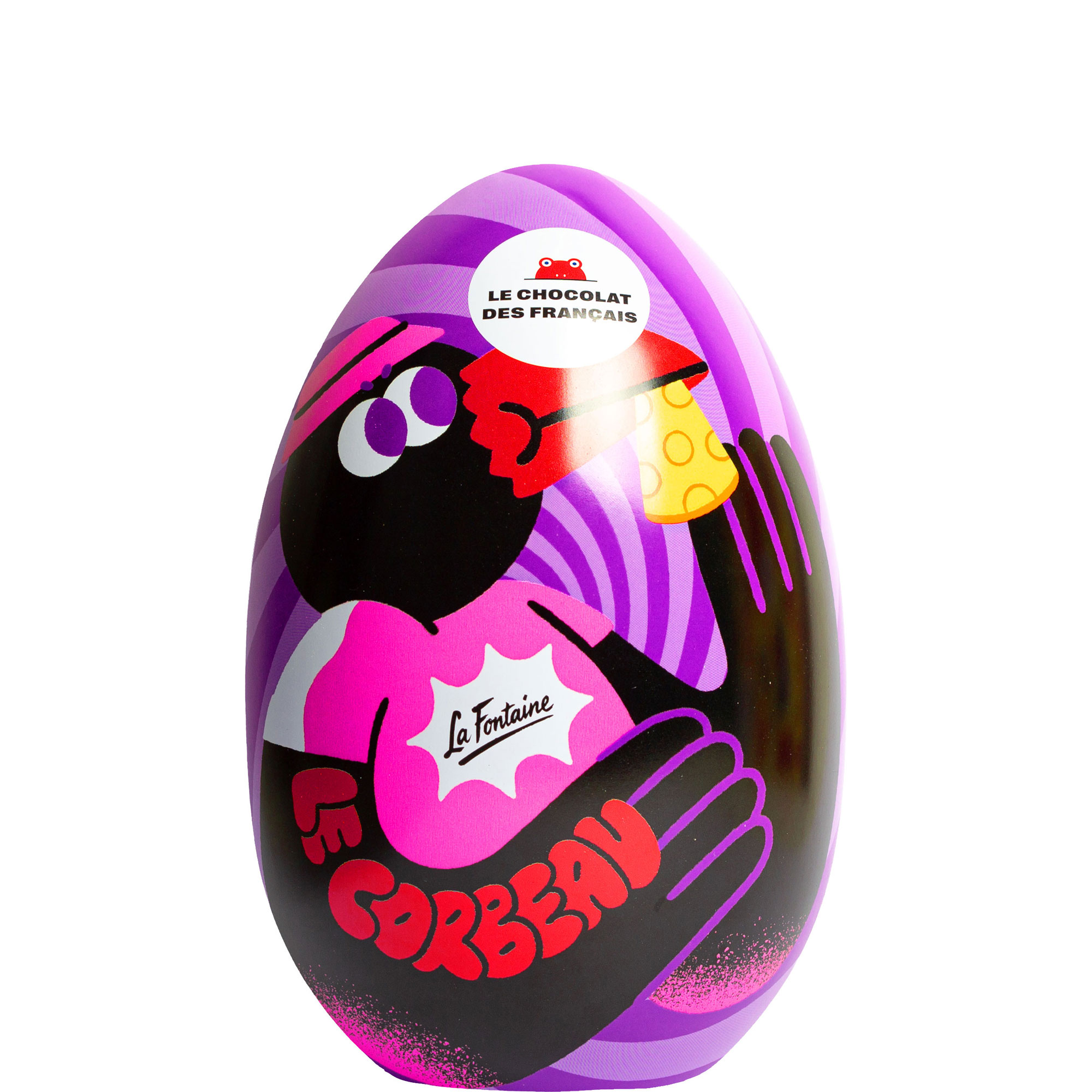 Metal Egg Filled With Eggs Hazelnut Pralin&eacute; & Caramel Milk Chocolate