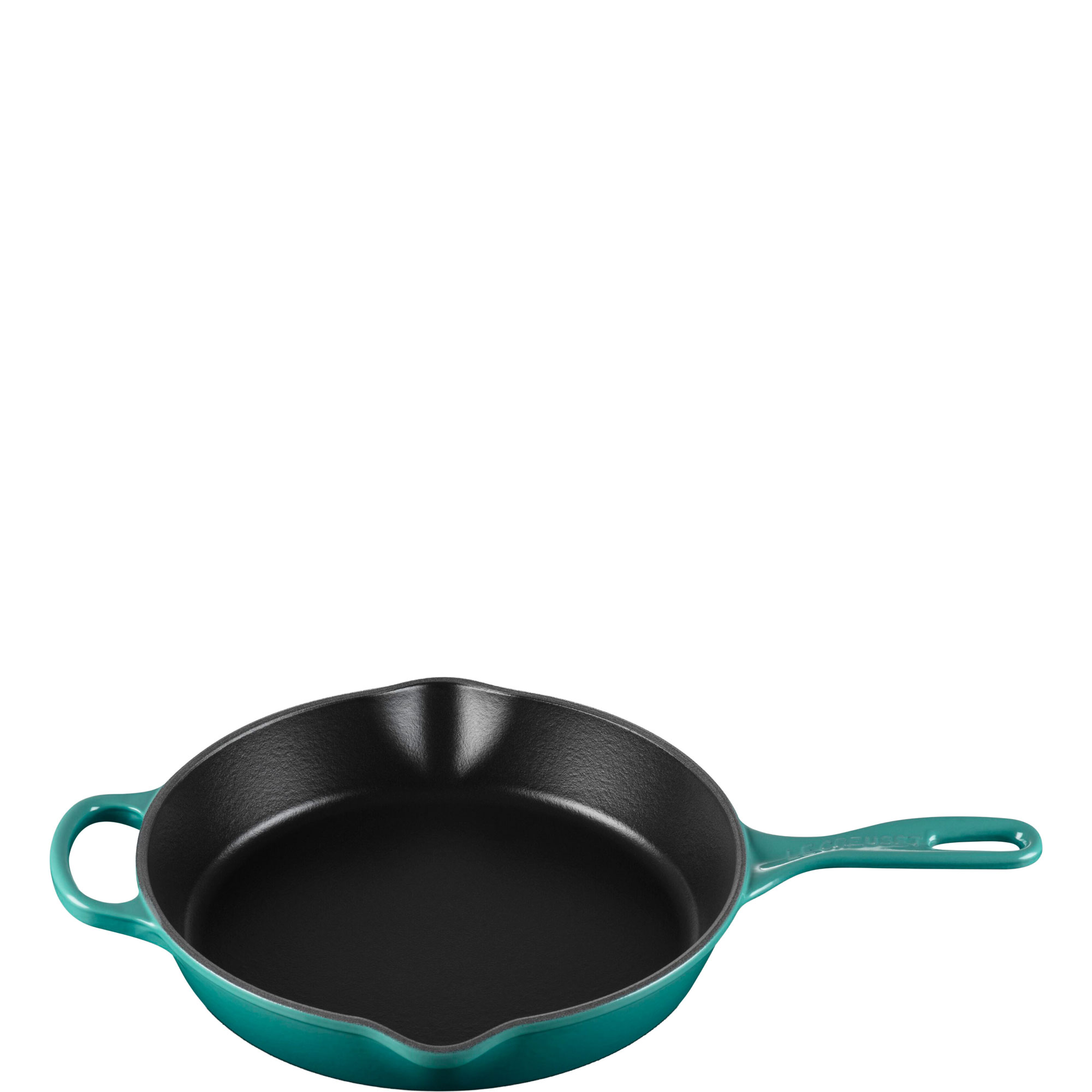 Signature Cast Iron Deep Skillet with Metal Handle 26cm