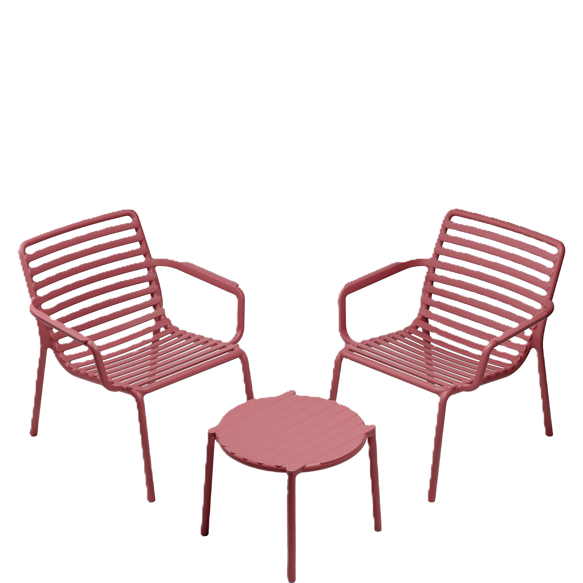 Doga Garden Bistro Set Marsala